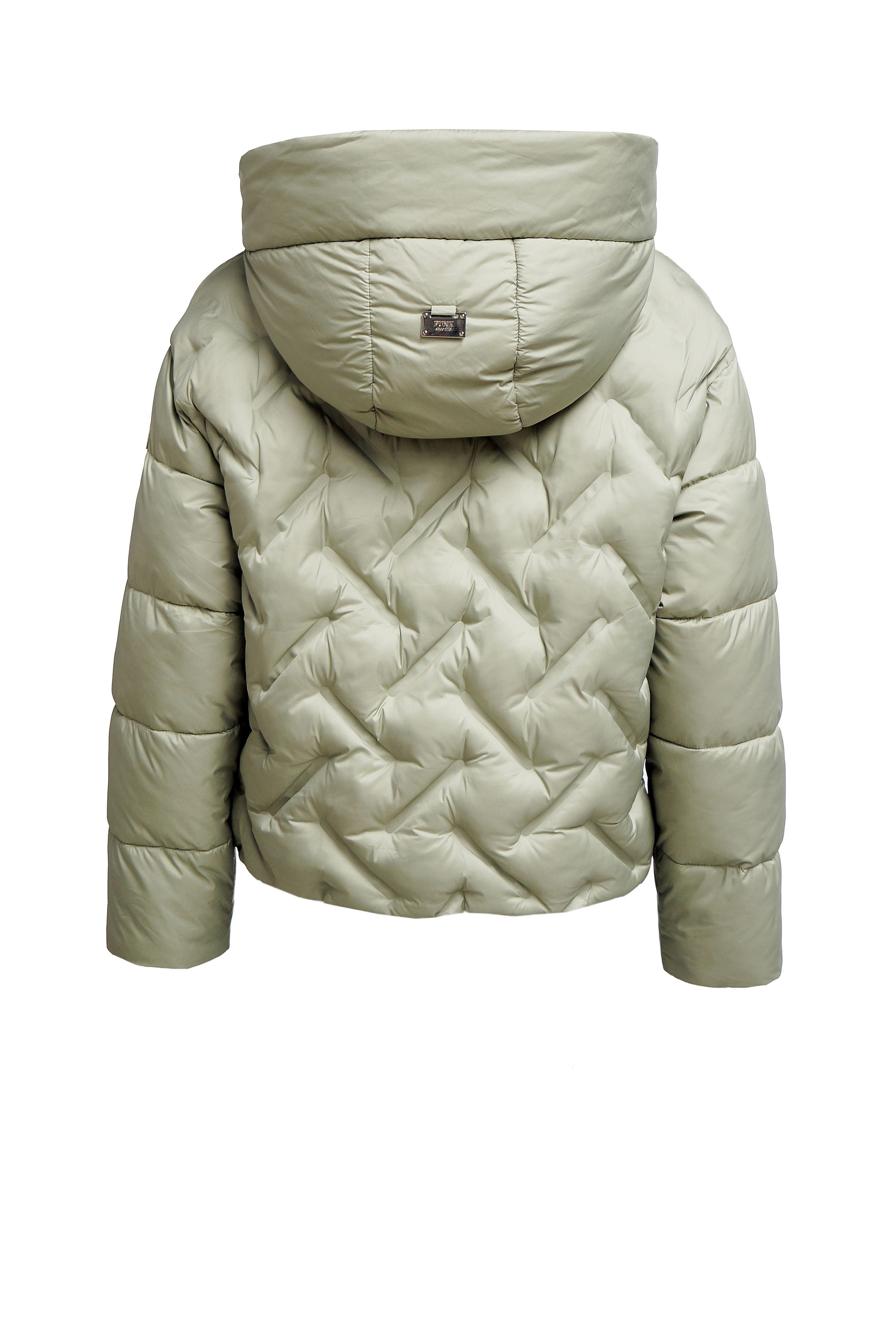 FUNK since 1776 Steppjacke kurz mit Kapuze und stylischem Steppdesign – Bild 3 von 5