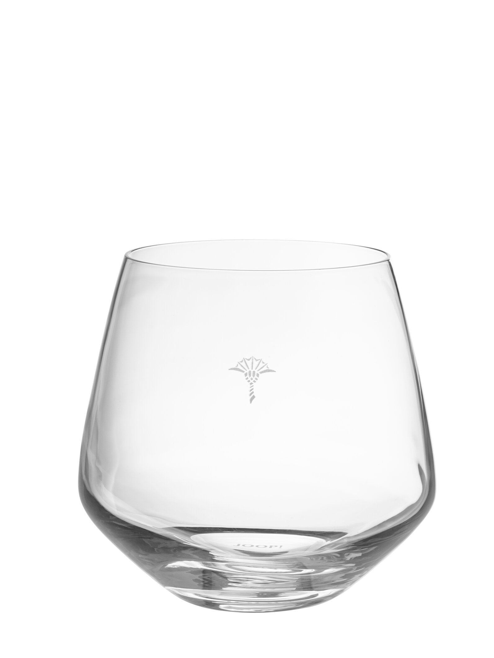 gefertigt CORNFLOWER SINGLE Wasserglas 2er Aus - JOOP! Glas Joop! Kristallglas Set, LIVING Glas, hochwertigem