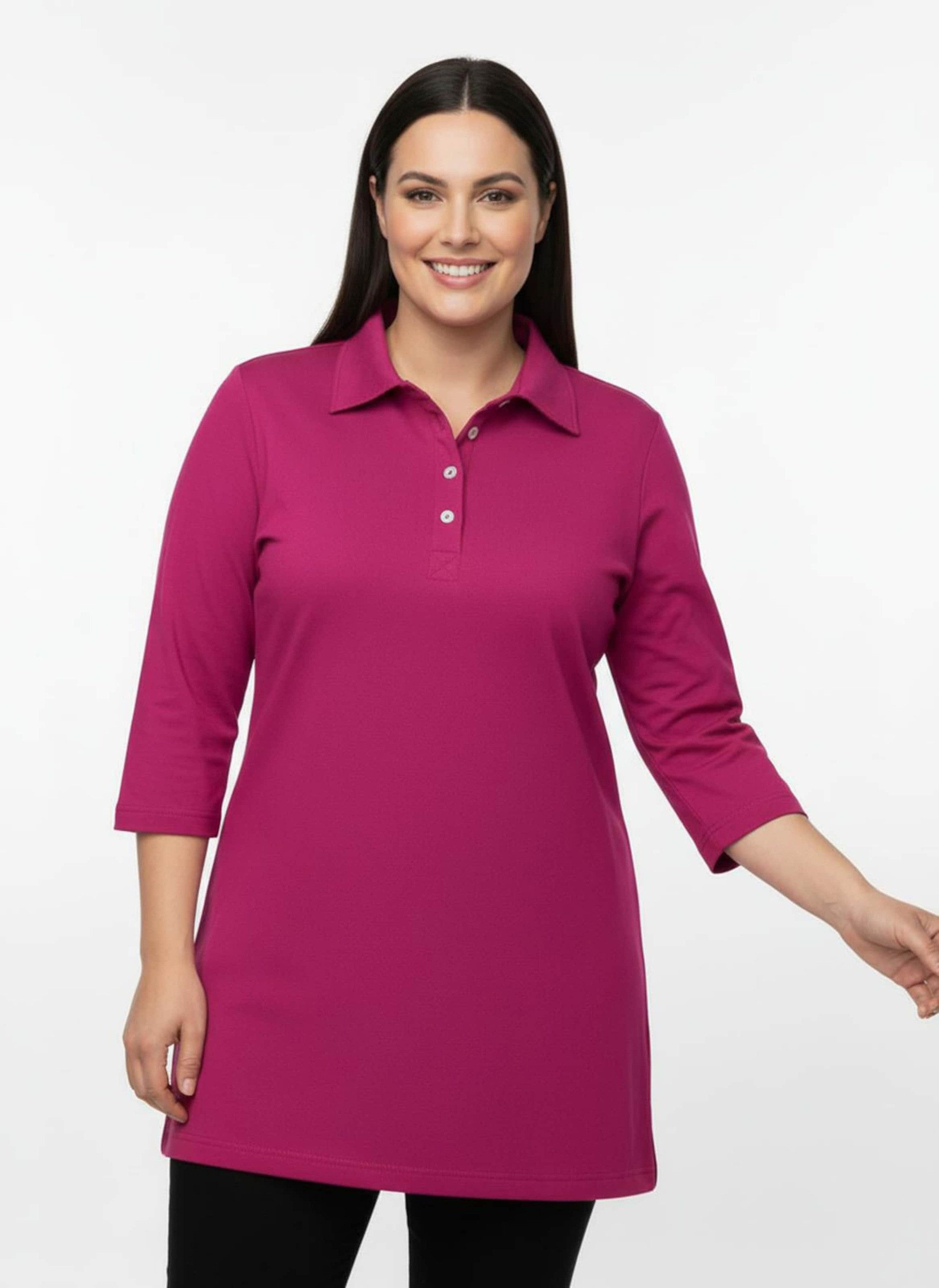 Sieh an! Trainingsshirt Longshirt 3/4-Arm