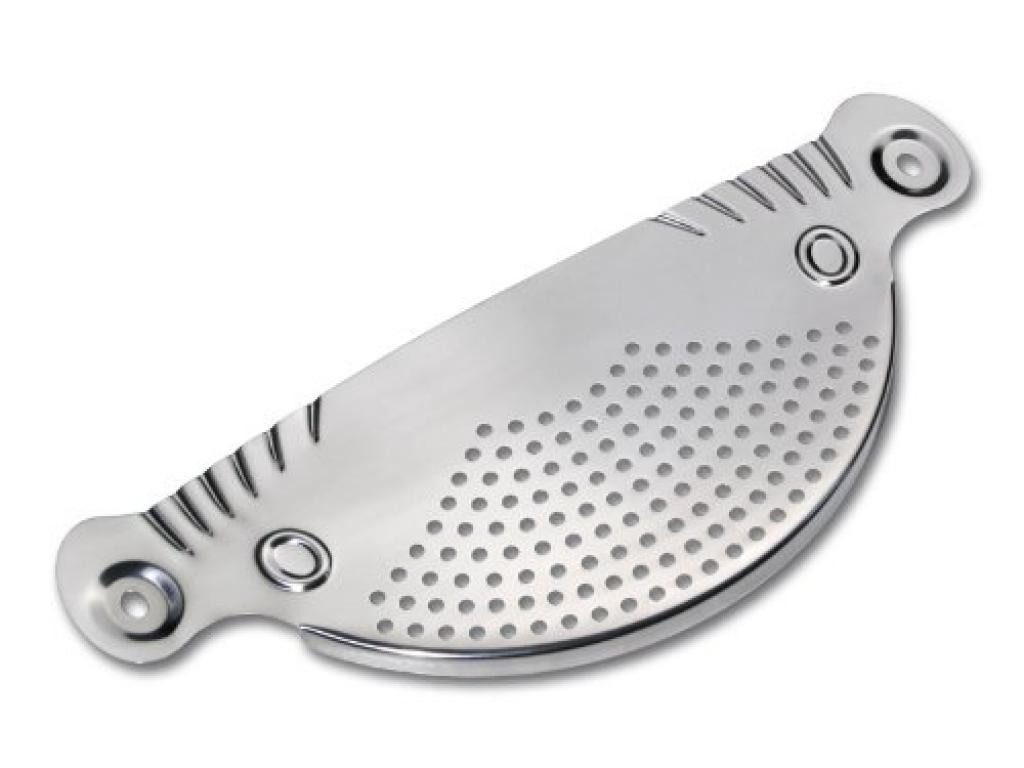 CHG Küchensieb CHG Edelstahl Abgießhilfe für Töpfe Abgießsieb Nudelsieb rostfrei