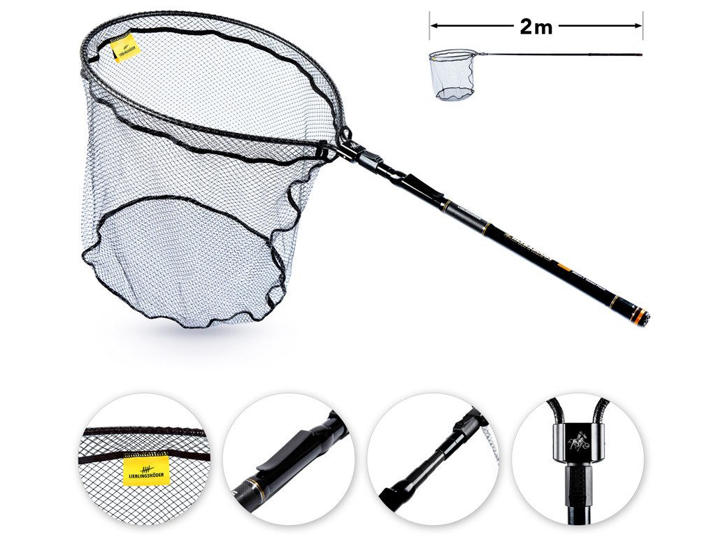 Angelkescher Ultraboost Barsch-Kescher - Lieblingsköder