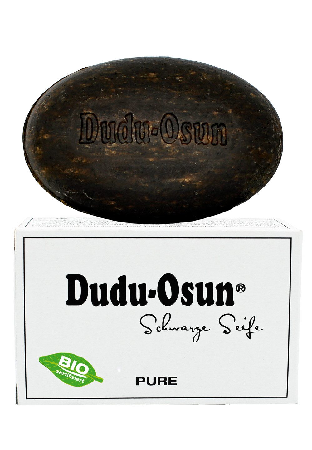 Dudu-Osun Handseife schwarze Seife, Classic aus Afrika Bio Zertifiziert mit Parfüm 150 g