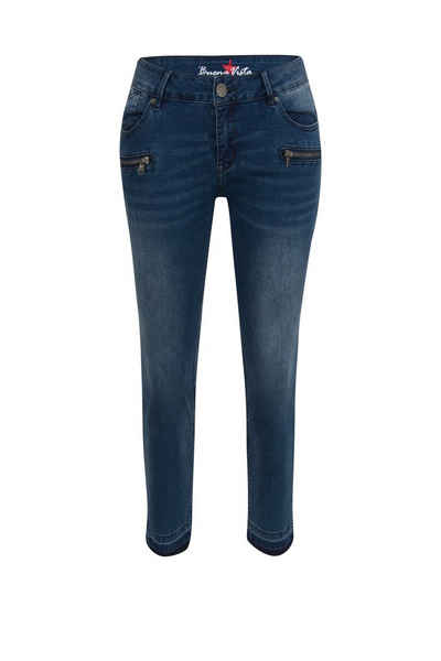 Buena Vista Stretch-Jeans BUENA VISTA ITALY 7/8 roughed blue denim 2108 J5281 212 D.2968 - Stret