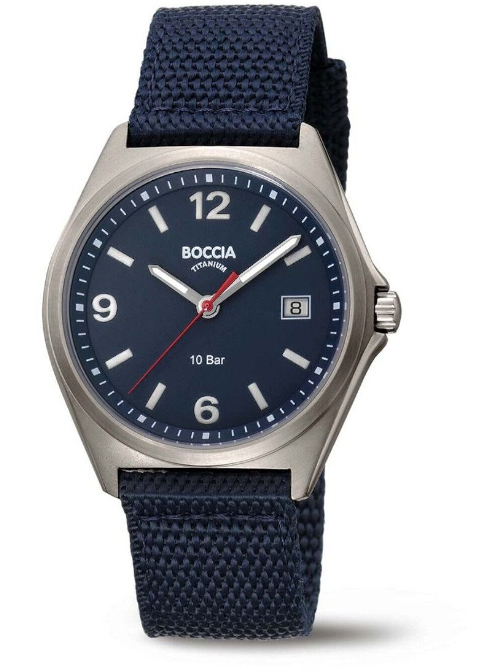 Boccia Quarzuhr Boccia 3663-03 Herrenuhr Titanium 39mm 10ATM Boccia 3663-03 Herrenuhr Titanium 39mm 10ATM