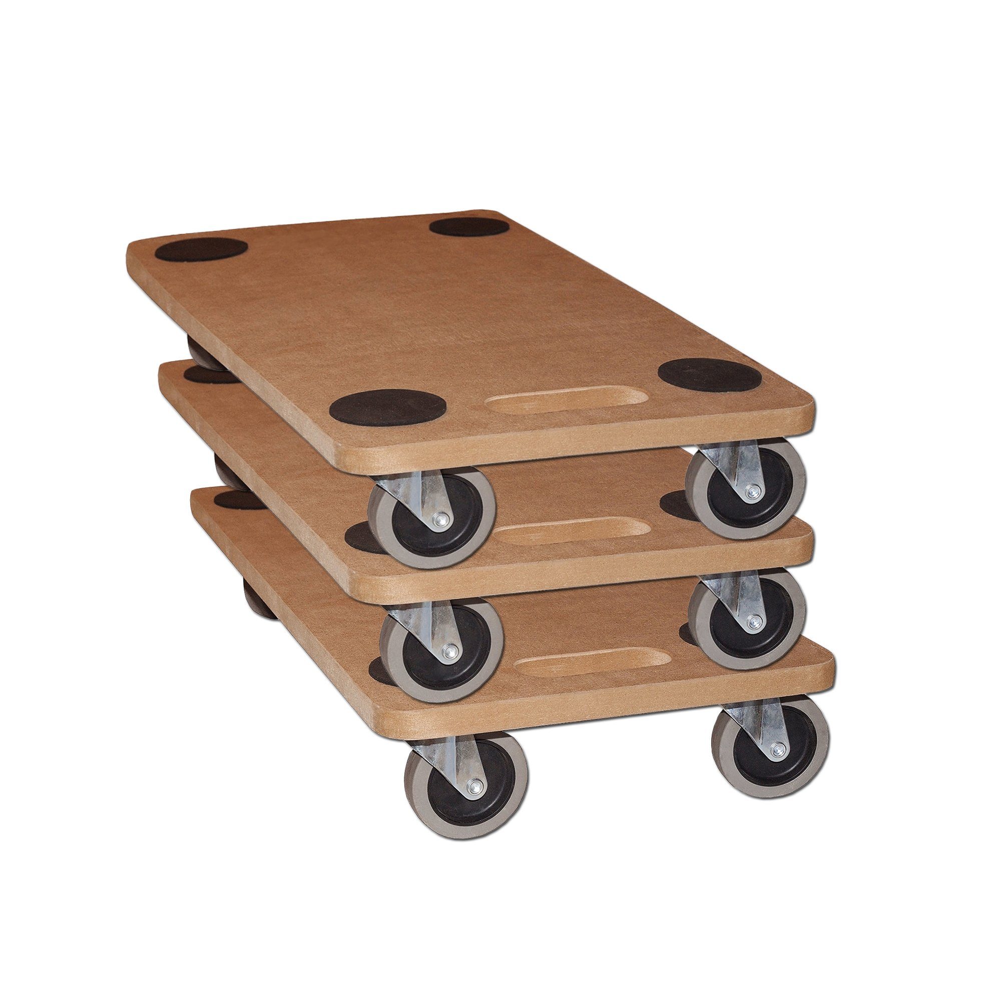 BigDean Transportroller Möbelroller 250kg Rollbrett MDF, (Set, 1-St., Transportroller), Möbelroller, Möbelhund, MDF-Transportroller