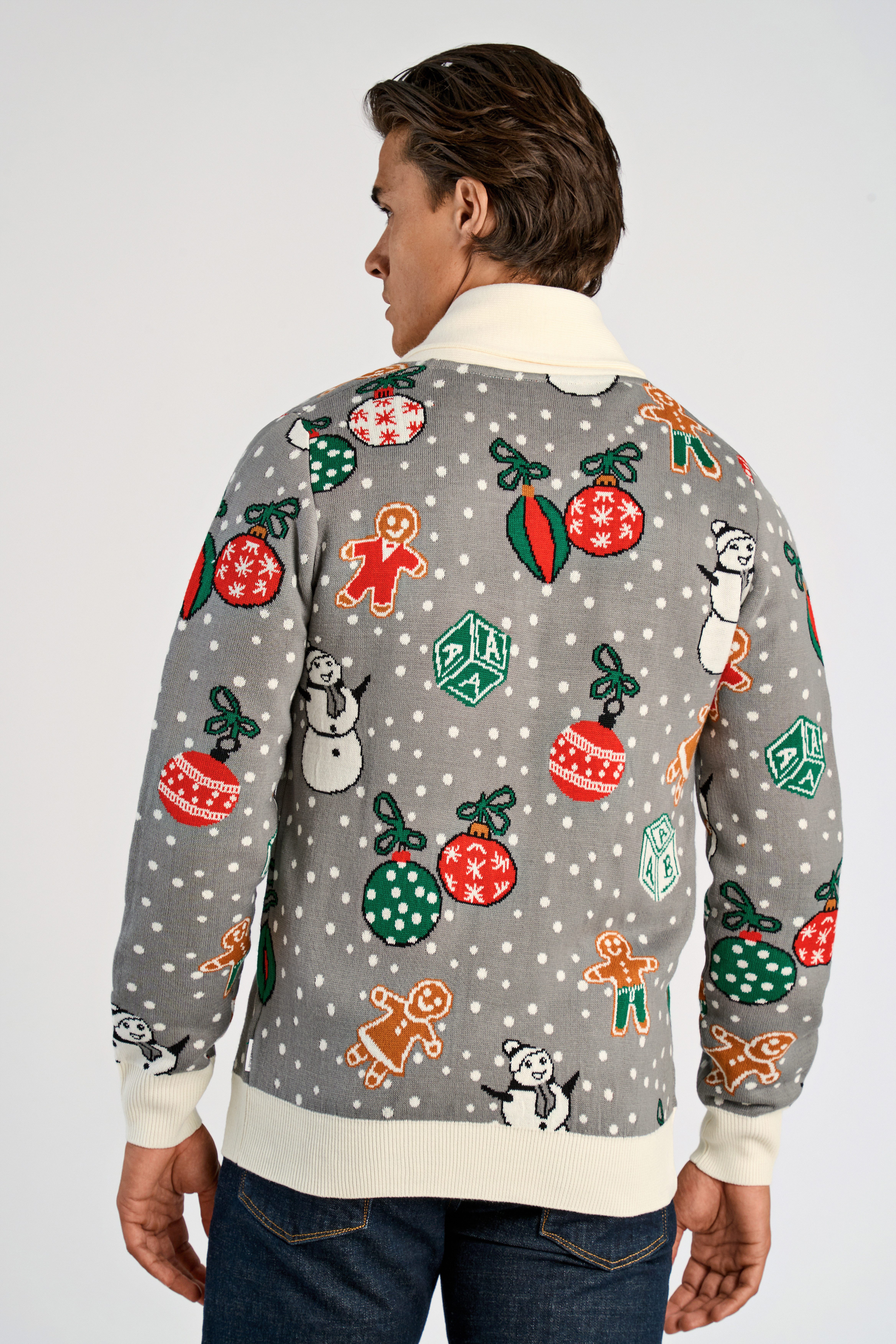 LINDBERGH Weihnachtspullover mit Intarsien Muster günstig online kaufen