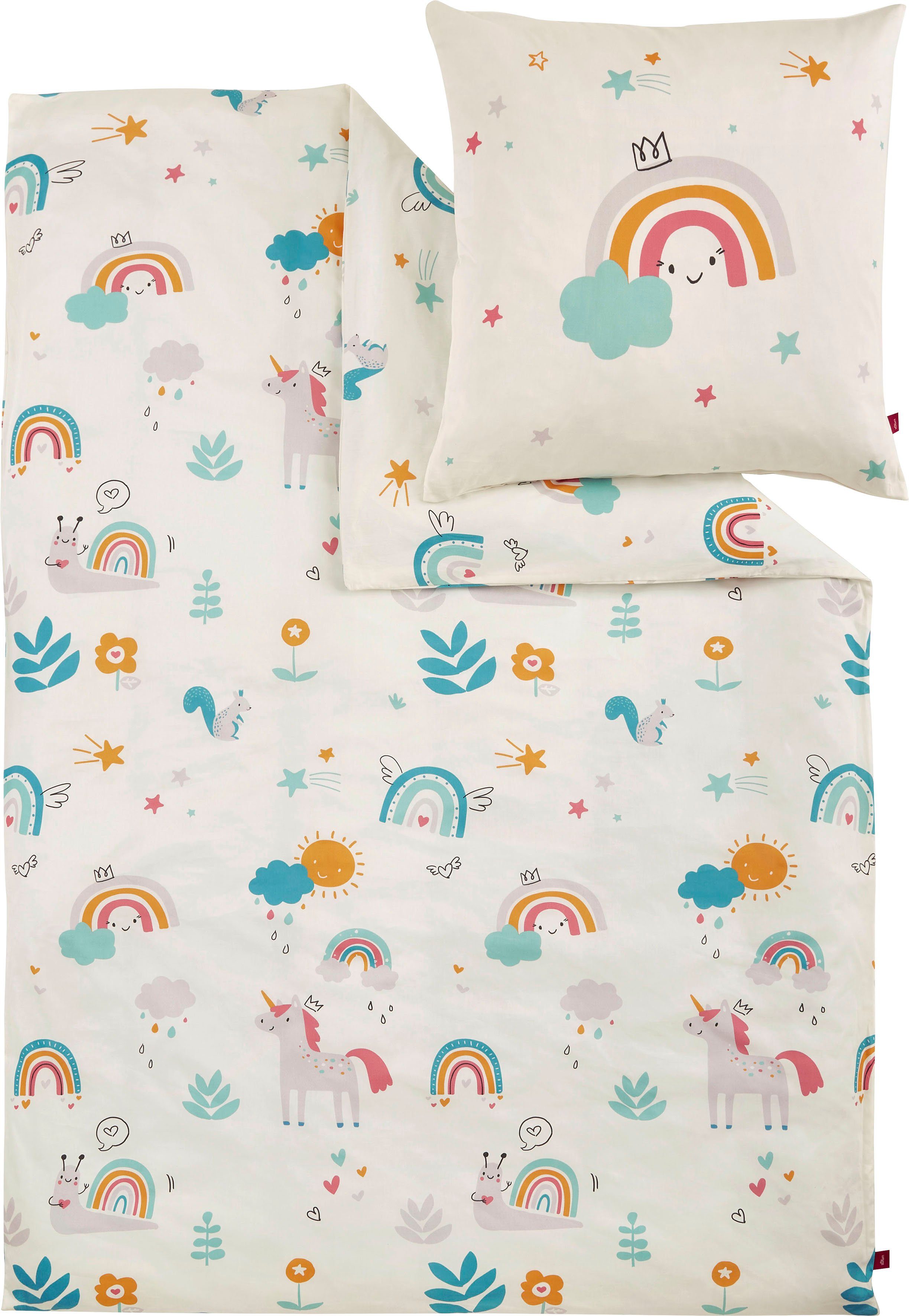 Kinderbettwäsche Satinbettwäsche s.Oliver Junior