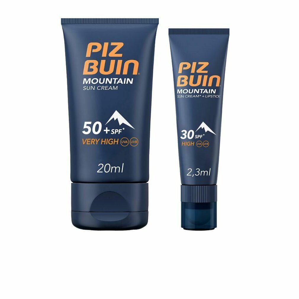 Piz Buin Sonnenschutzcreme Kombi-Sonnenschutz Creme+Stift Mountain LSF50