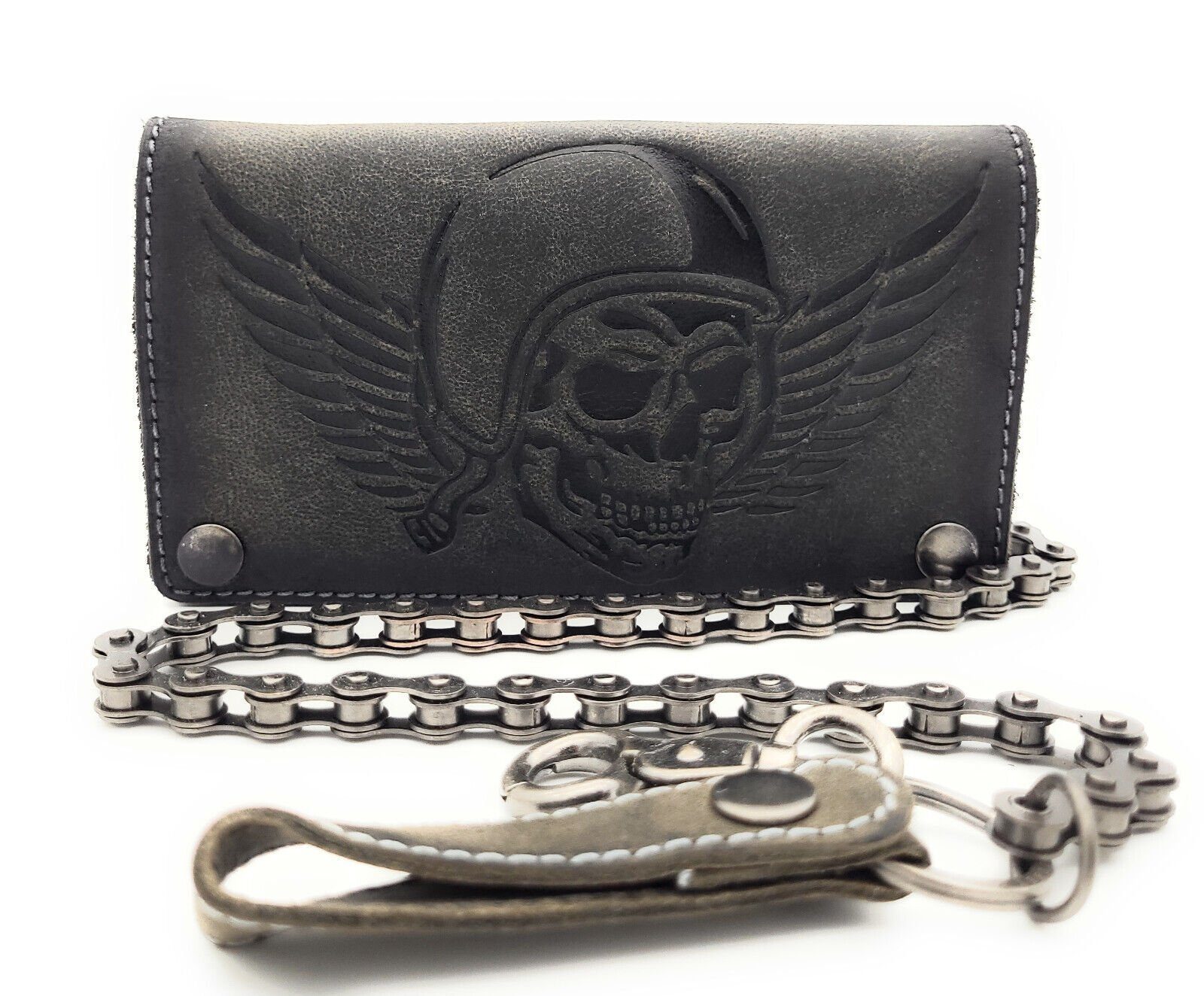 JOCKEY CLUB Geldbörse echt Leder Biker günstig online kaufen