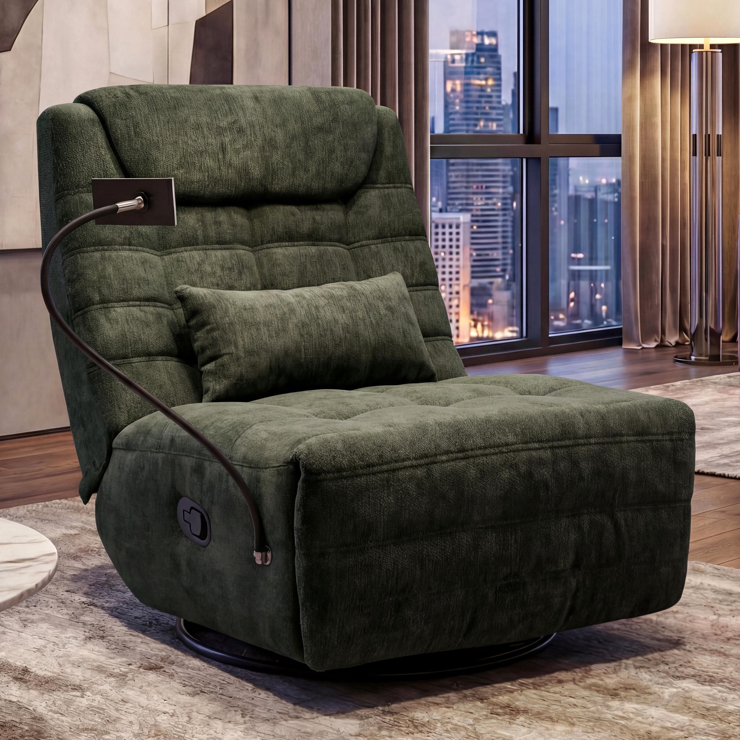 MCW Relaxsessel MCW-P92, Hohe Stoffqualität (260 g/m), Stabile Konstruktion, Breite Sitzfläche