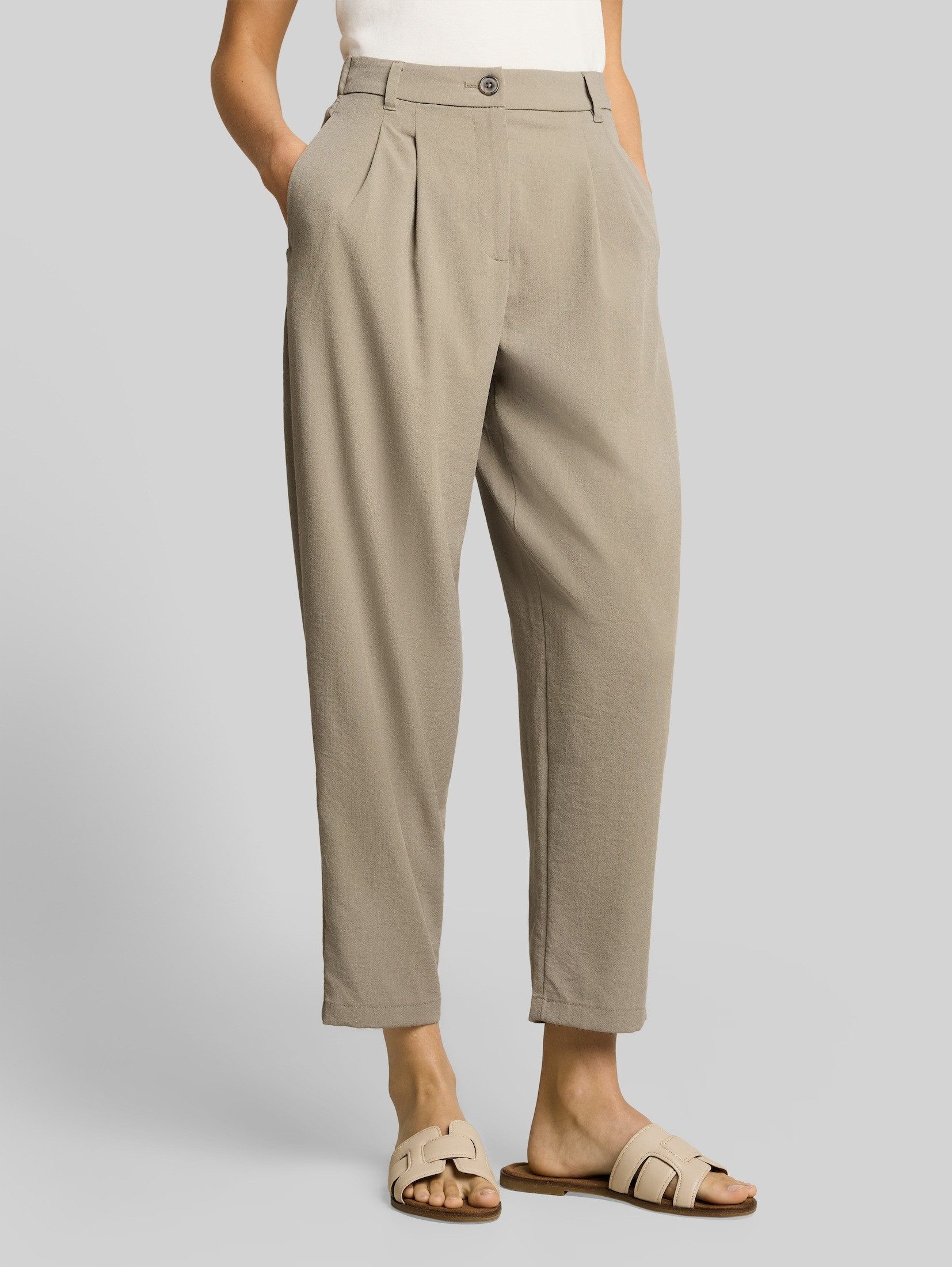 TOM TAILOR 7/8-Hose Hosen & Chino Cropped Barrel Hose