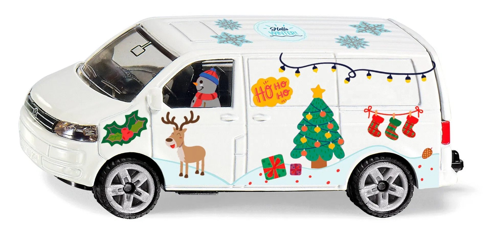 Siku Modellauto Siku 6505 Style my siku Bausatz VW T5 Schneemann