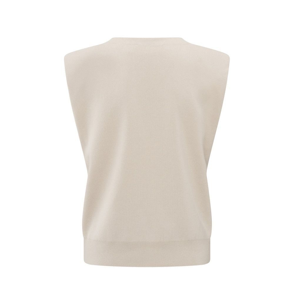 YAYA Cardigan Strickweste mit Schulterdetails und V-Ausschnitt günstig online kaufen