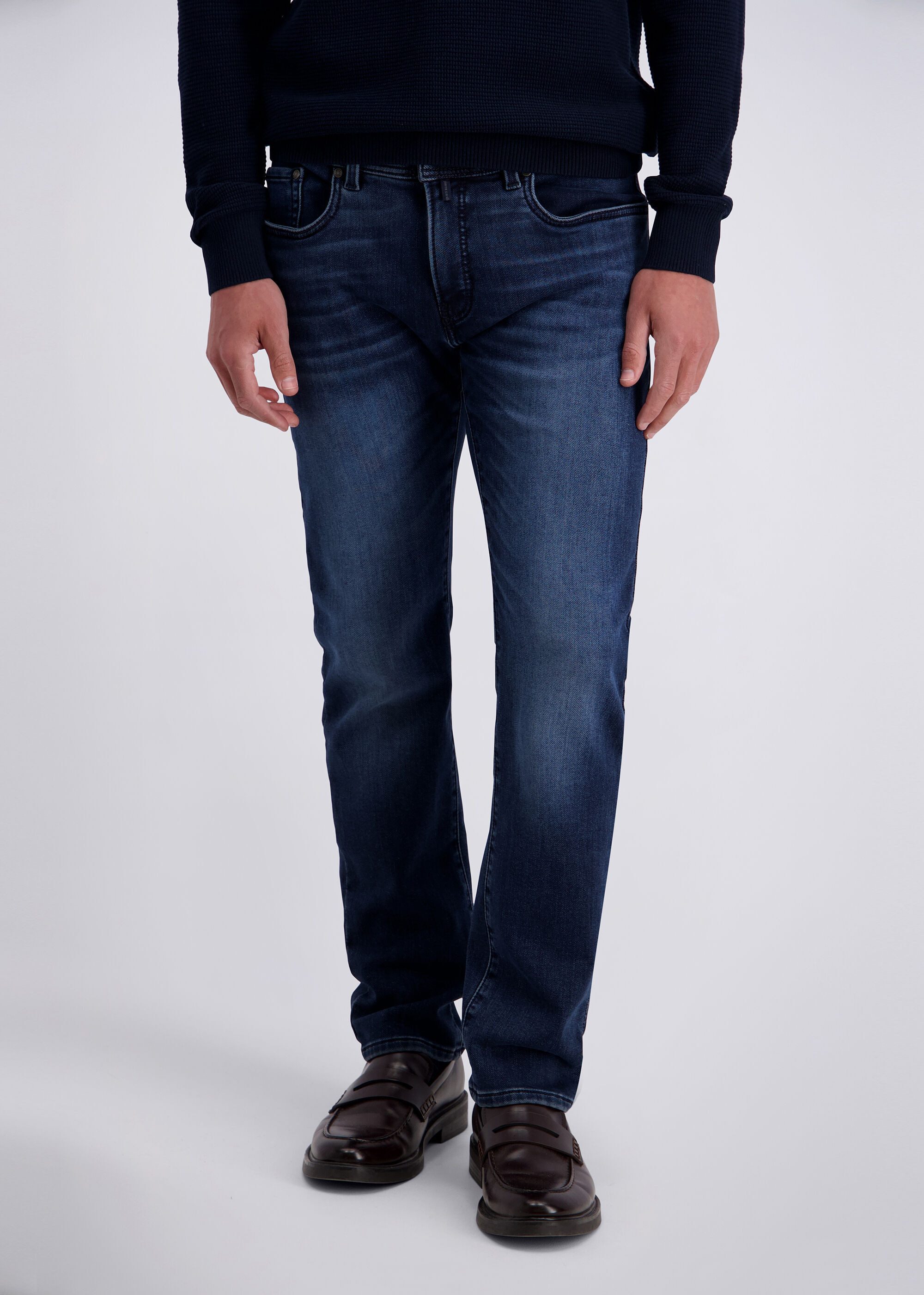 Pierre Cardin Regular-fit-Jeans Lyon Tapered mit Soft-Touch-Finish