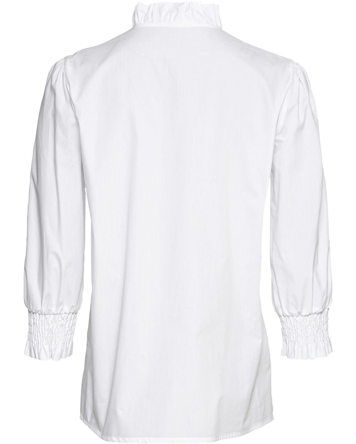 Luis Steindl Hemdbluse Bluse mit Puffärmeln günstig online kaufen