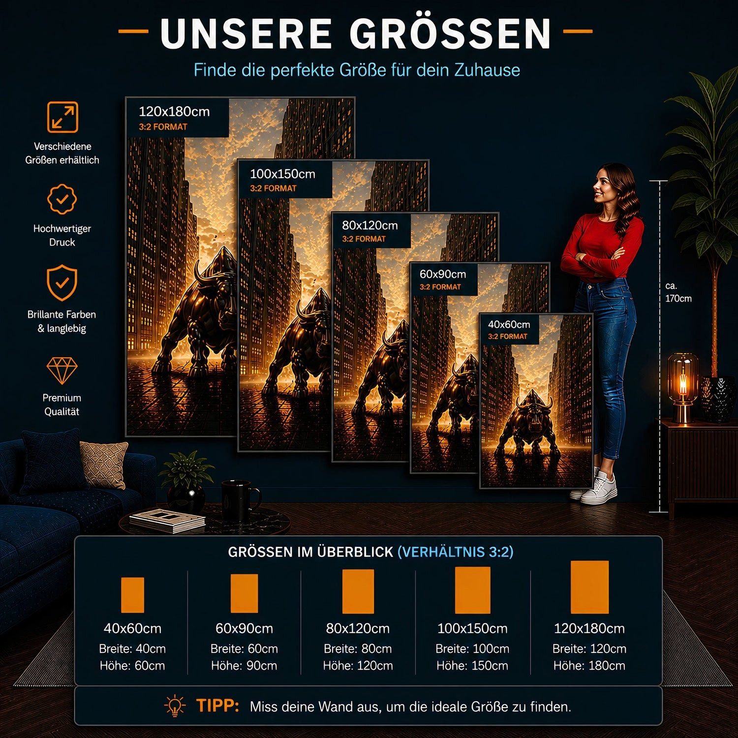 Artedinoi Leinwandbild Jesus Porträt bunt Ölgemälde Wandbild Leinwandbild Kunstdruck XL Deko, Jesus, abstrakt