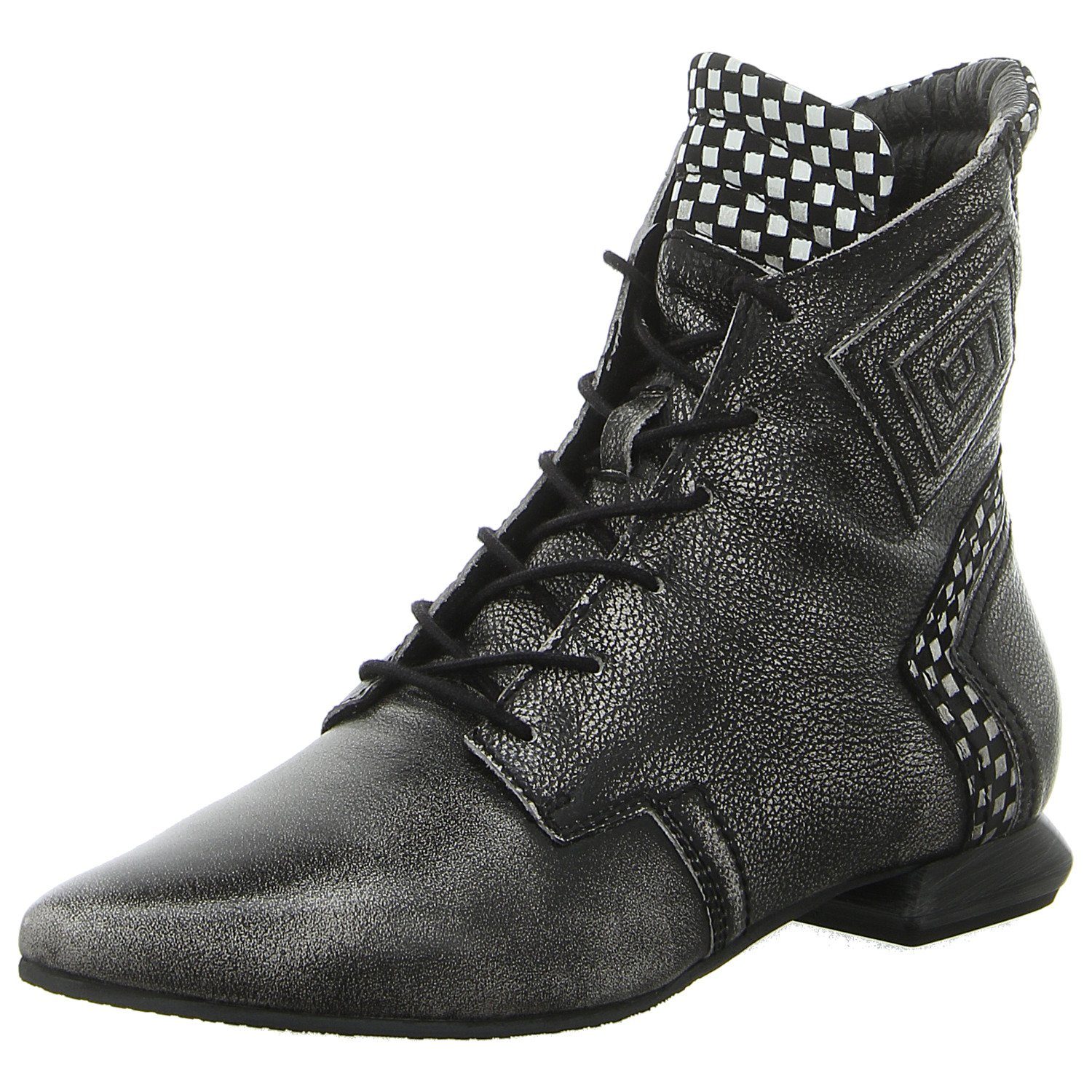Simen Stiefelette Schnürstiefel, Waschmaschinen geeignetes Material