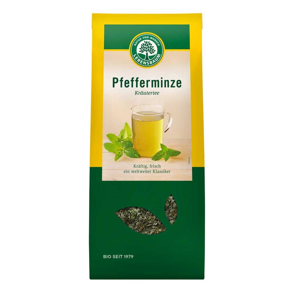 Lebensbaum Tee Kräutertee - Pfefferminze lose 60g 2er Pack