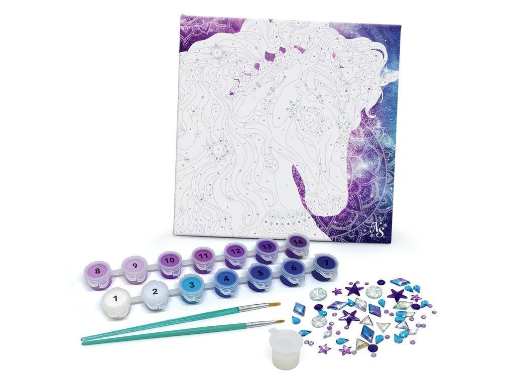 Nebulous Stars Malen nach Zahlen Malen nach Zahlen auf Leinwand