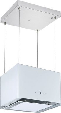 RESPEKTA Inselhaube CH 11050, 50 cm, Umluft, 3 Leistungsstufen, LED-Beleuchtung, Fernbedienung