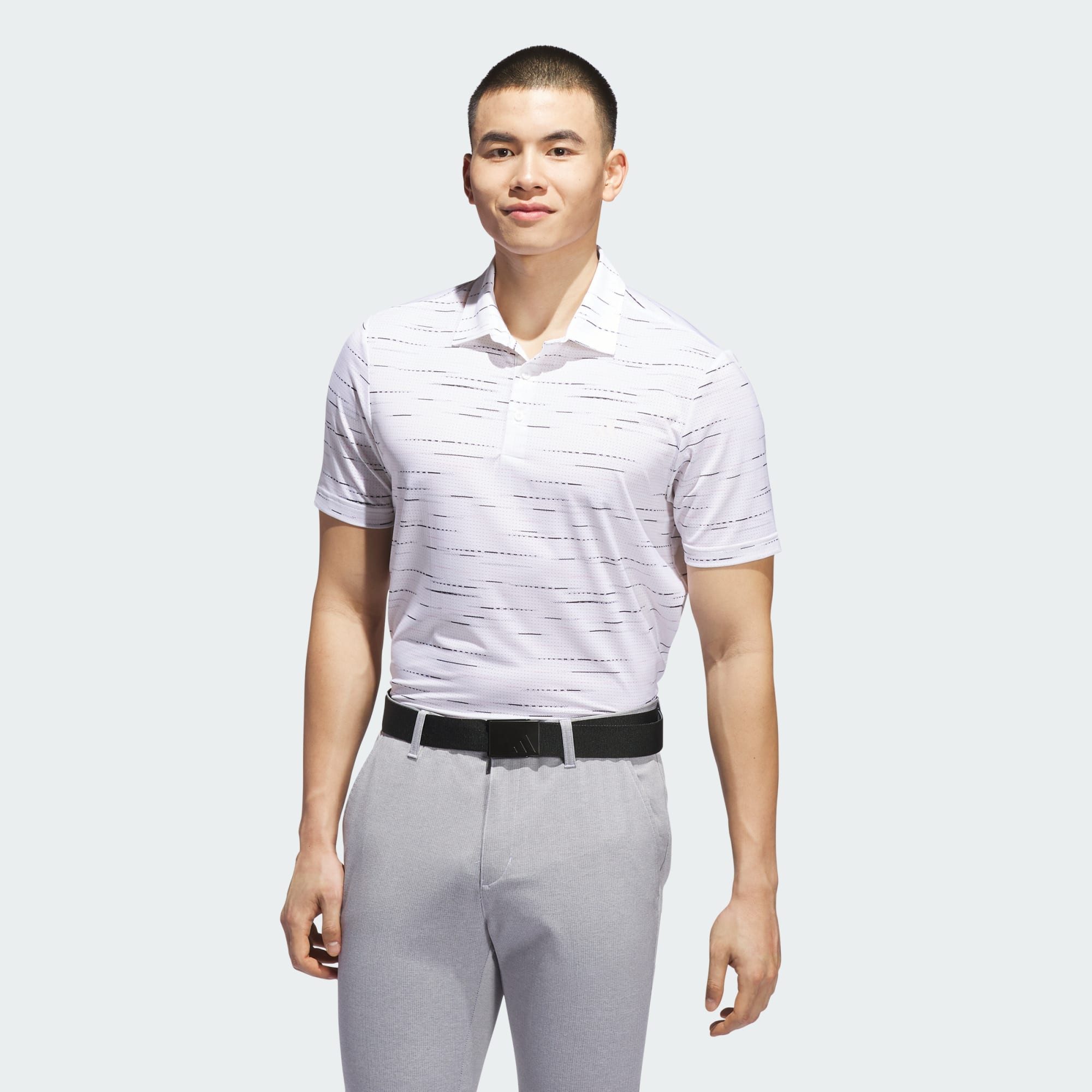 adidas Performance Poloshirt ULTIMATE365 MESH GLIMMER PRINT POLOSHIRT (1-tlg)