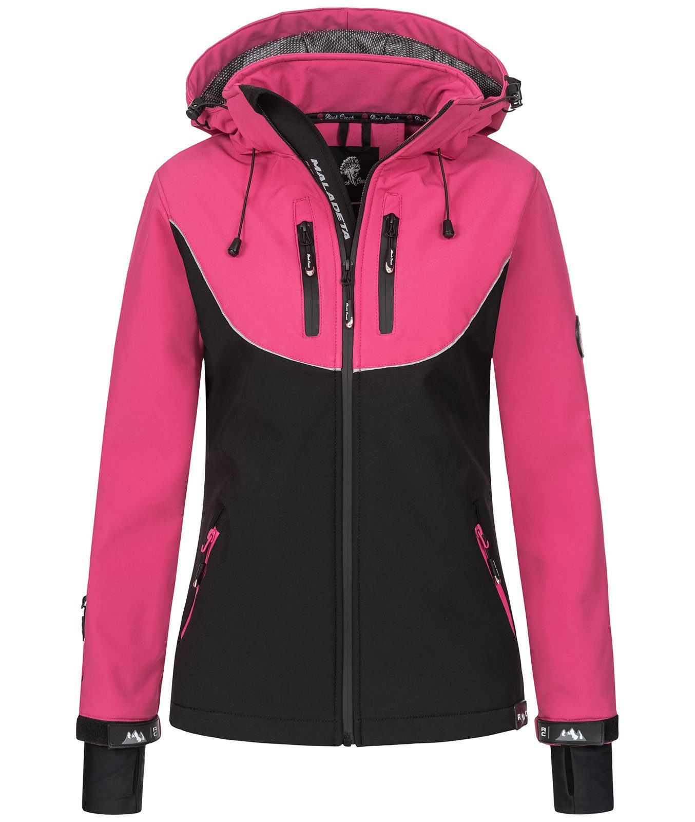 Rock Creek Softshelljacke Damen Softshelljacke Wanderjacke günstig online kaufen