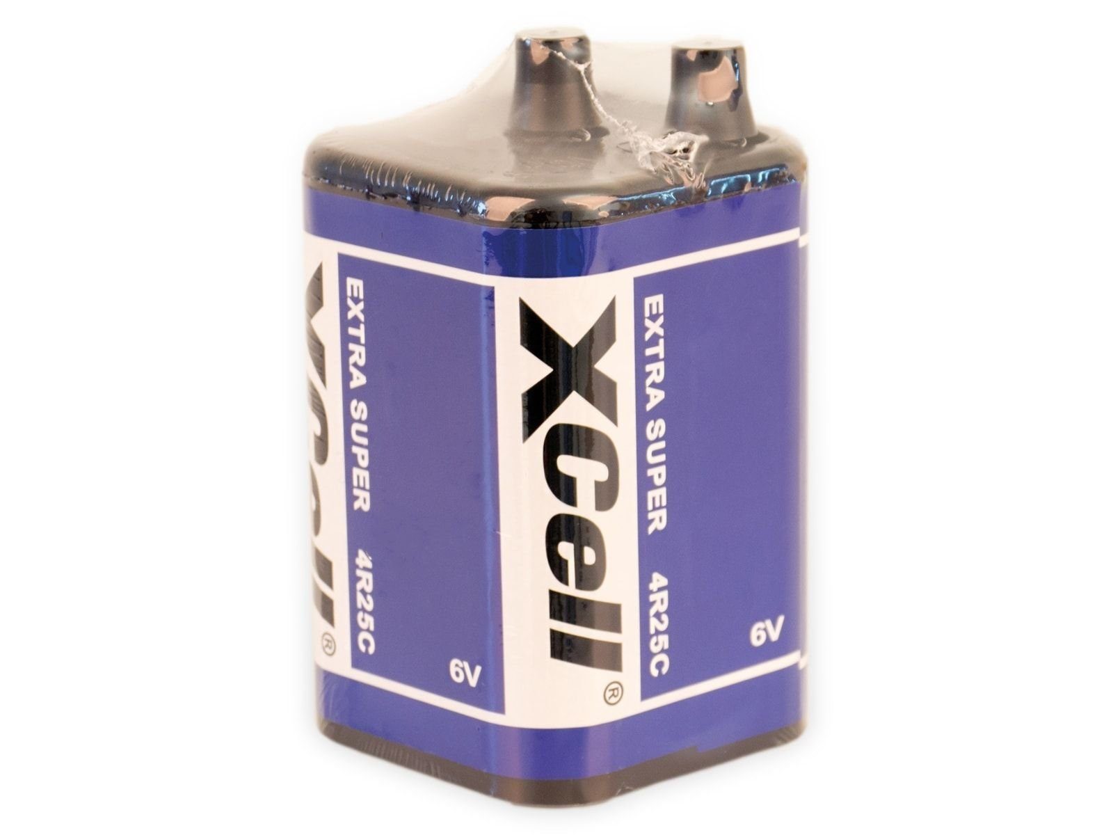 Zink-Kohle, XCELL XCell Batterie 9500 4R25, 6V-Block-Batterie