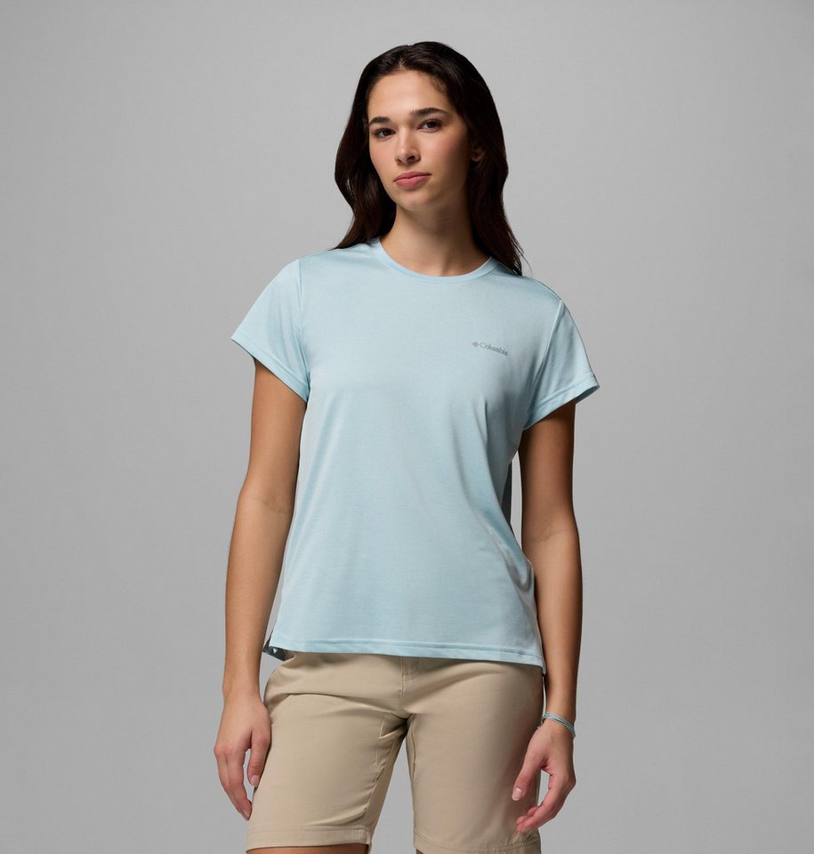 Columbia Funktionsshirt Kurzarm-Design, sportliche Passform, aus Polyester