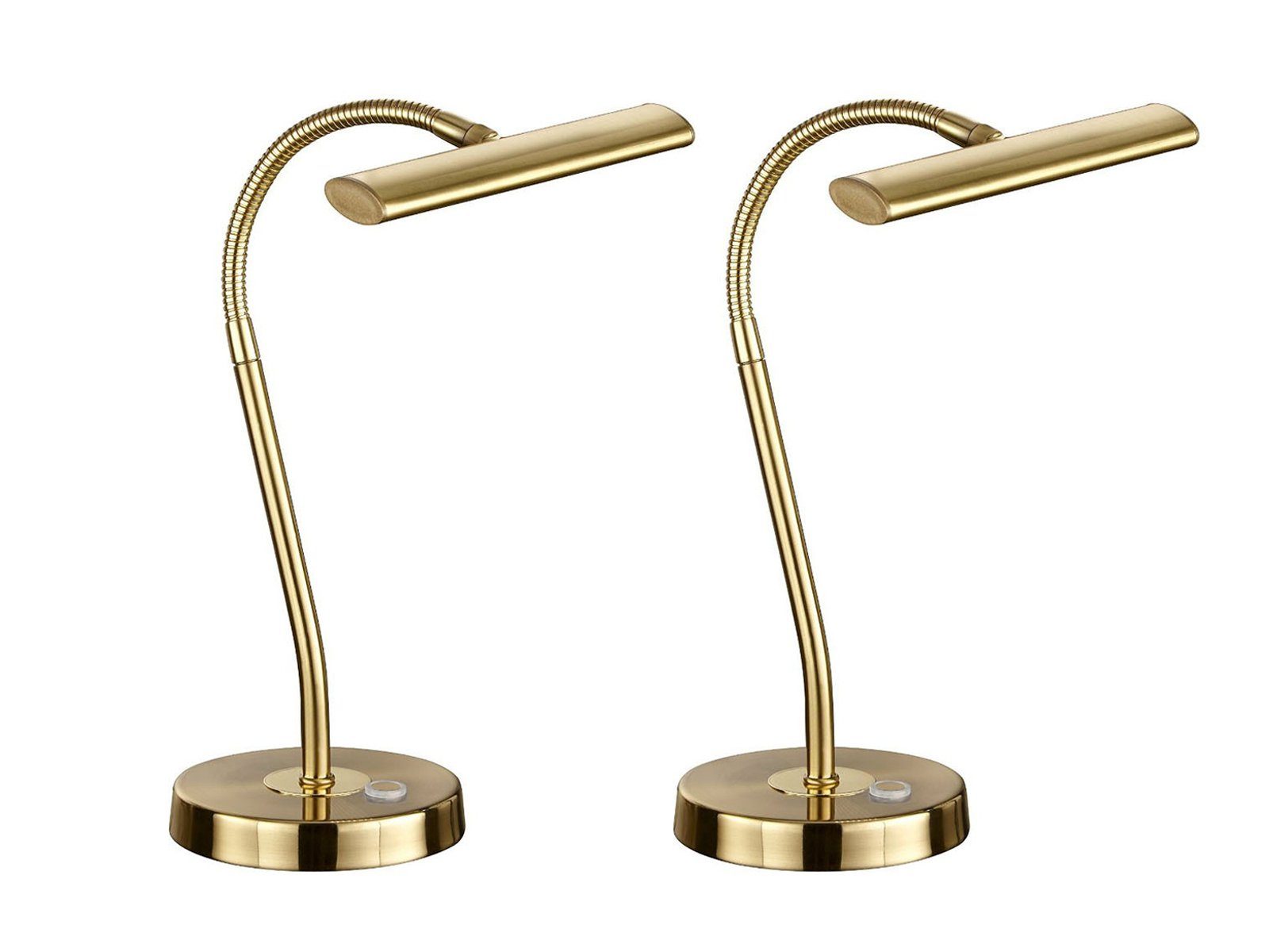 TRIO Leuchten LED Schreibtischlampe, Dimmer, LED fest integriert, Warmweiß, günstig online kaufen