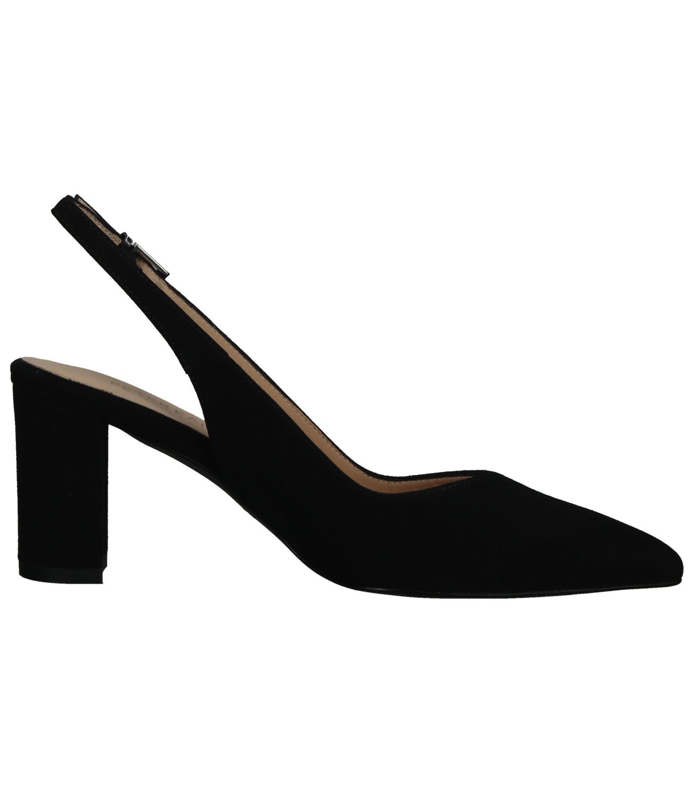 Veloursleder Schwarz Pumps Peter Pumps Kaiser