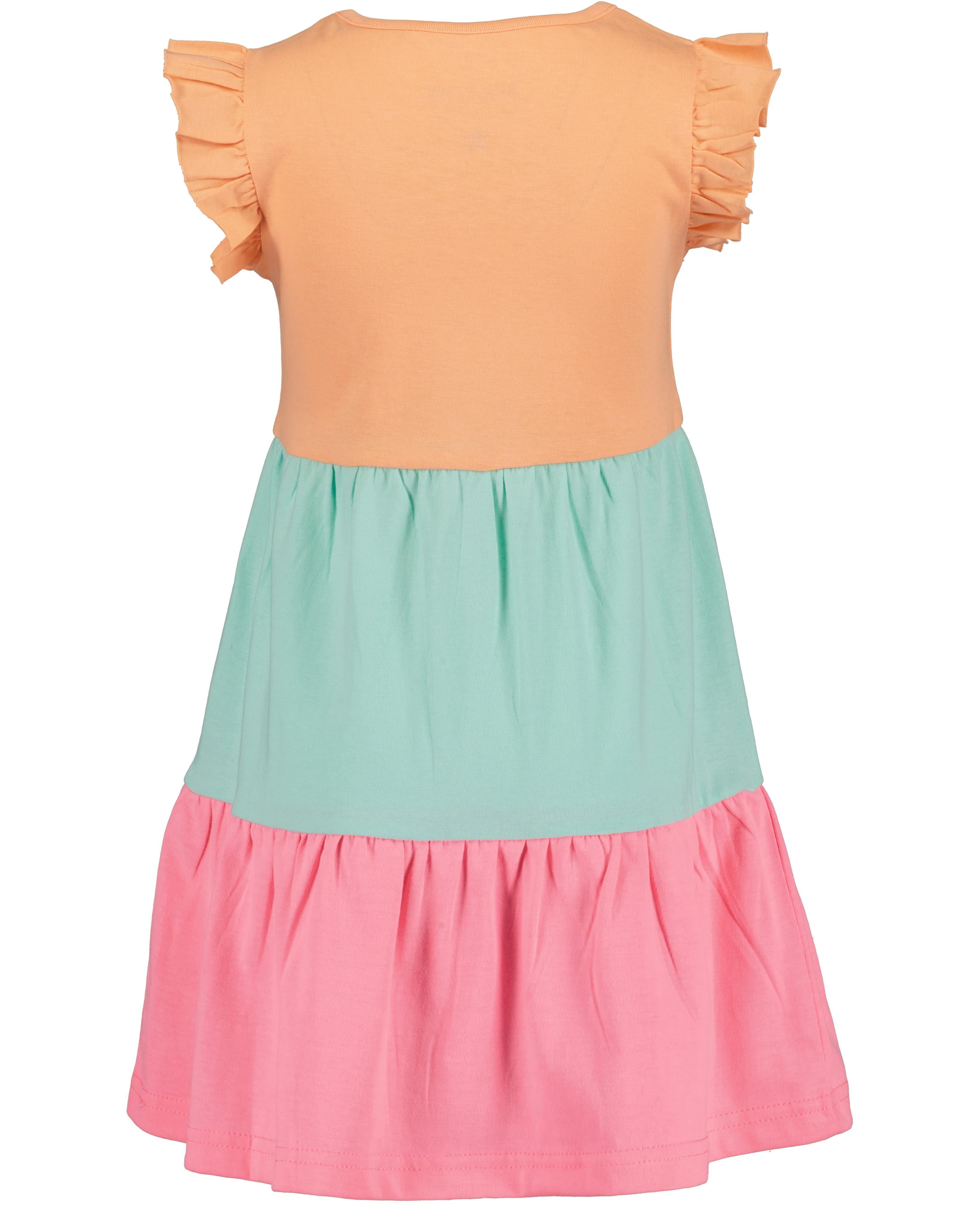 Blue Seven Jerseykleid (1-tlg) mit süßem Einhorn-Motiv und tollen Volants