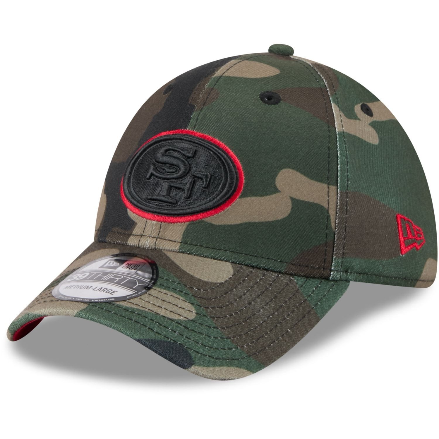 New Era Flex Cap 39Thirty Salute to Service San Francisco 49ers