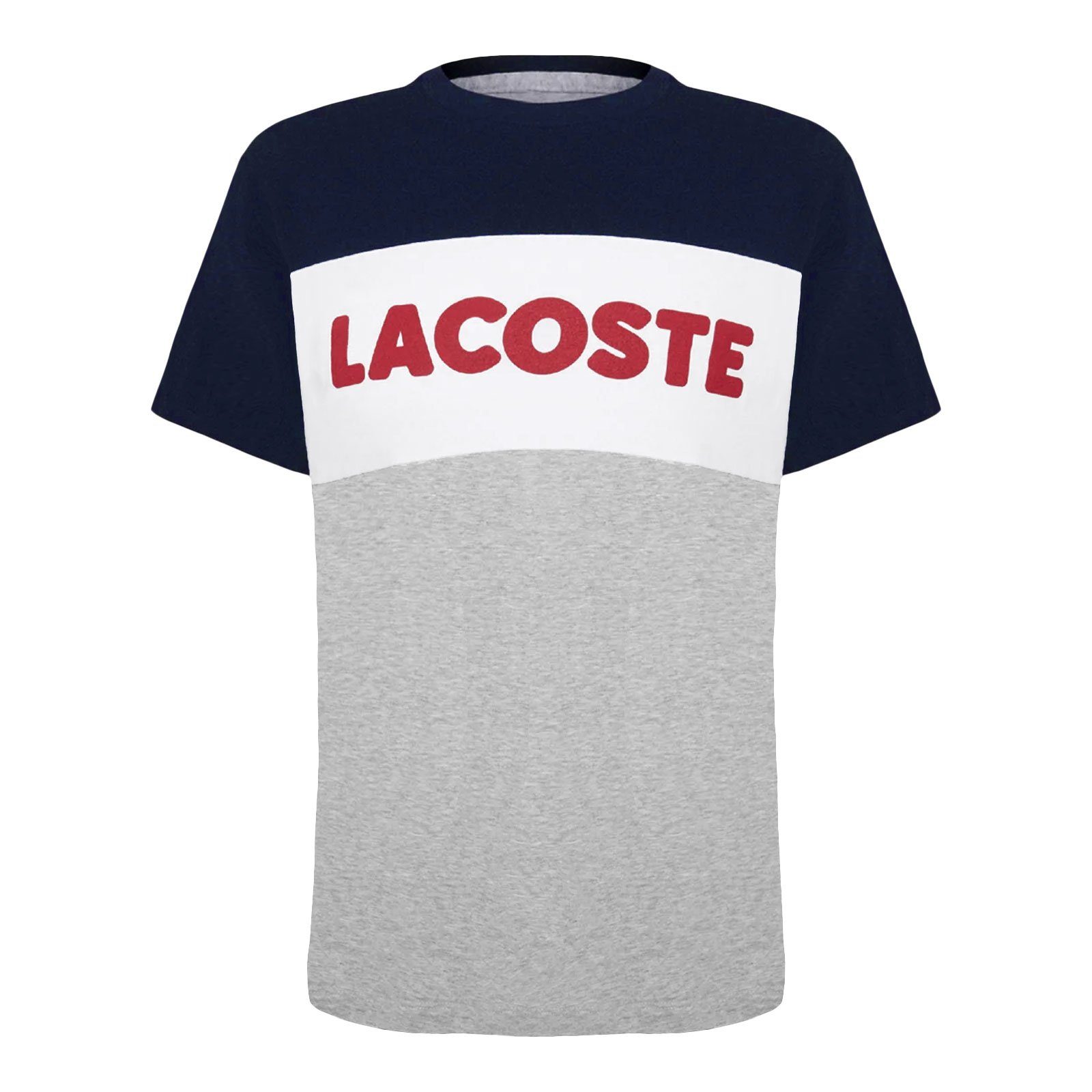 Lacoste Schlafanzug Pyjama Set (2 tlg) in Colourblock-Optik günstig online kaufen