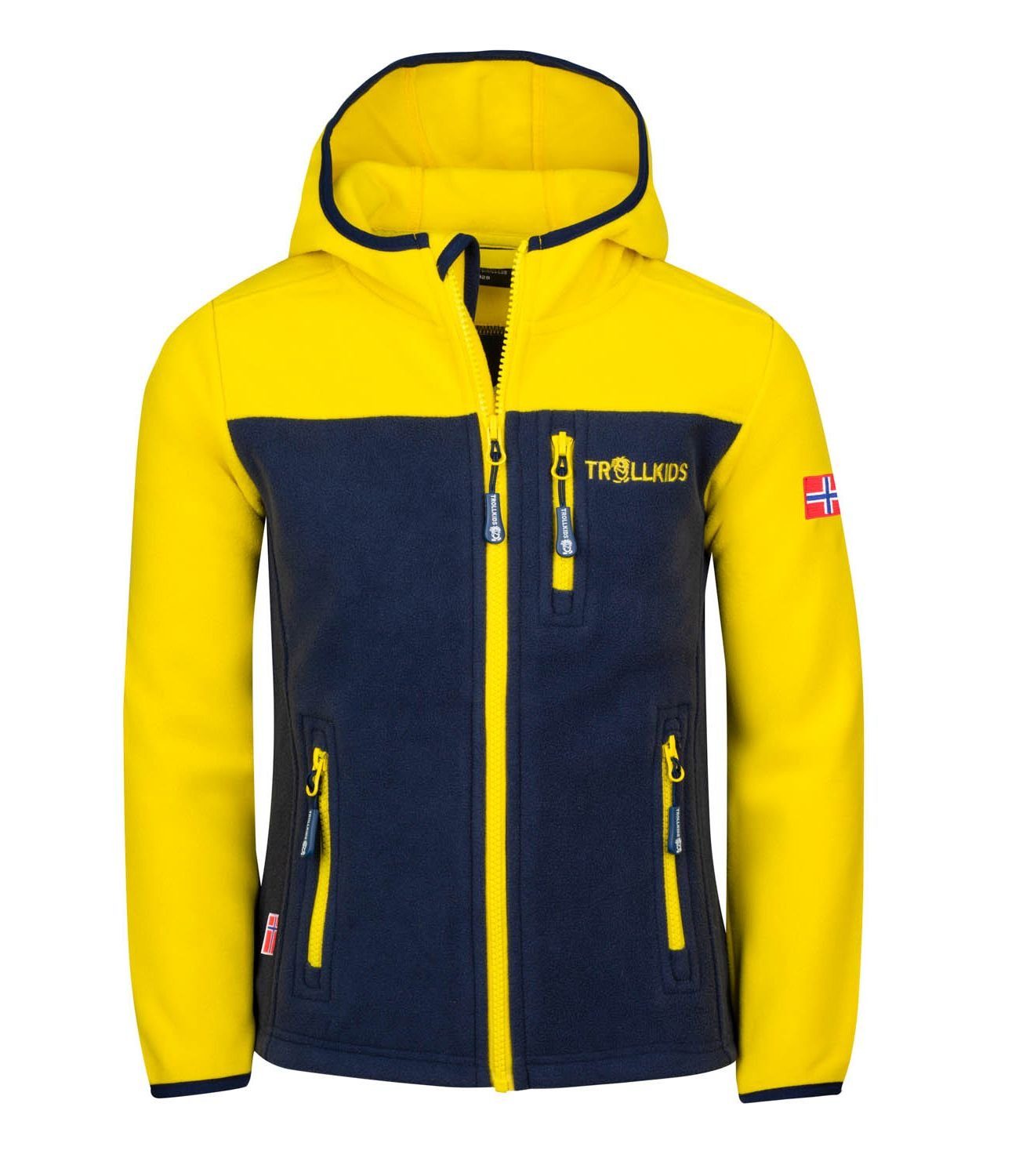 TROLLKIDS Fleecejacke Stavanger, hohe Wärmeleistung, da zweilagiger  Fleece-Stoff