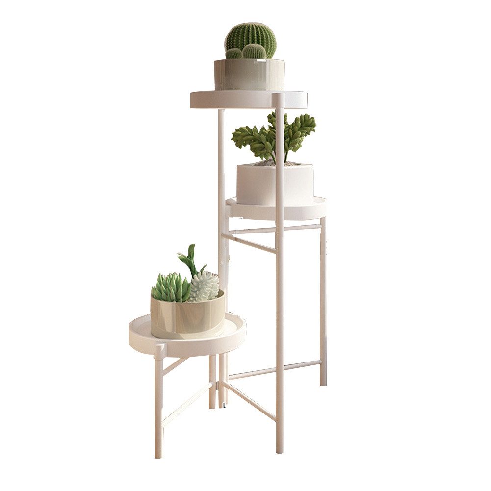 GarveeMore Blumenständer Neu Metall-Pflanzenständer Zusammenklappbares mehr günstig online kaufen
