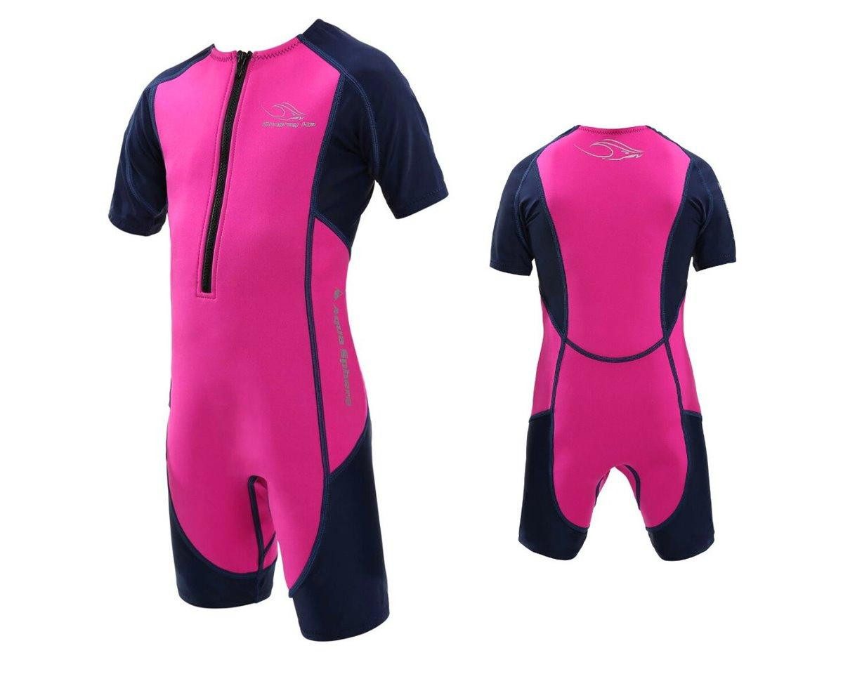 Aqualung Neoprenanzug Aqua Sphere STINGRAY HP2 Kinder UV Shortie Badeanzug Neopren Shorty