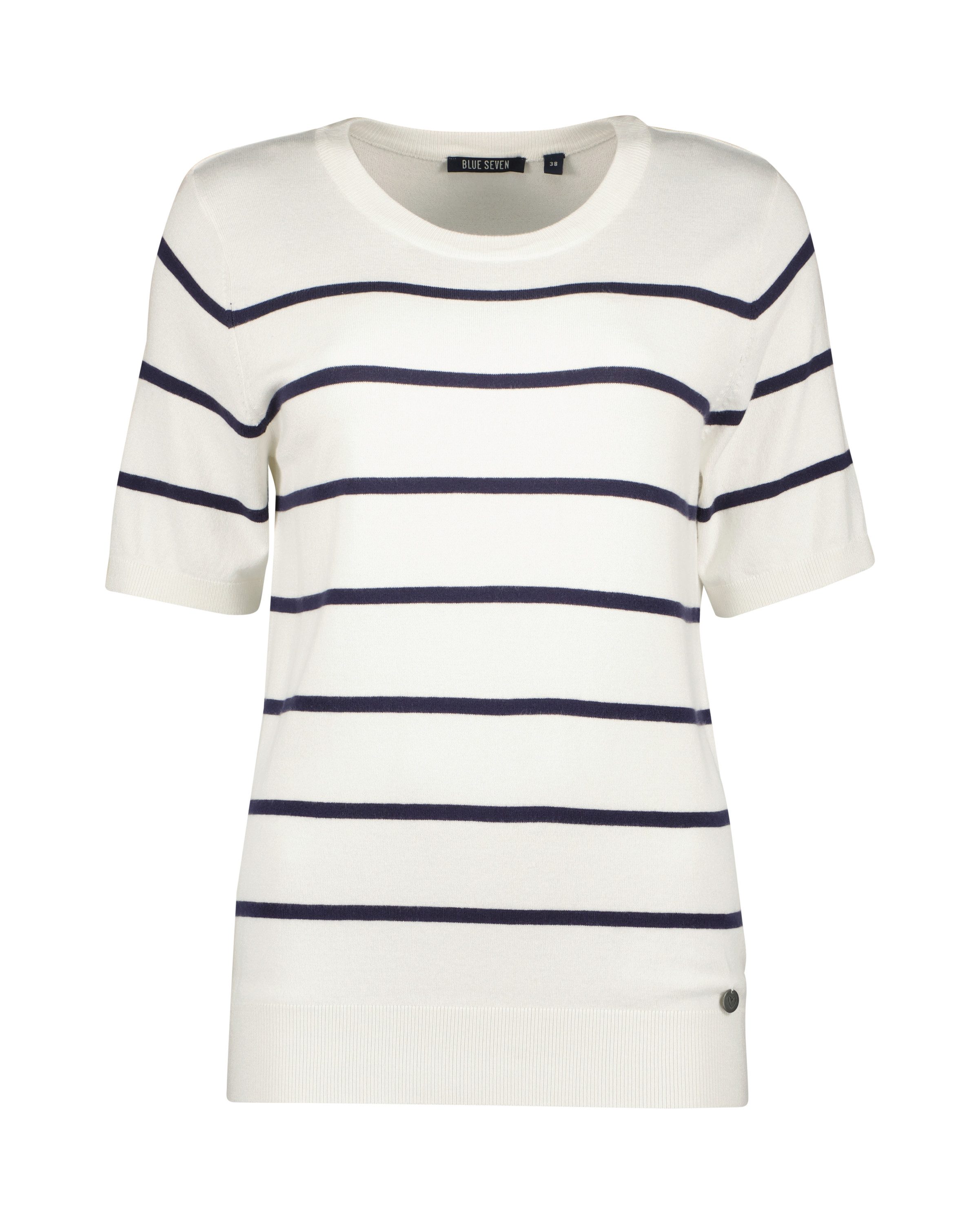 Blue Seven Strickpullover Blue Seven Pullover kurzarm (1-tlg)