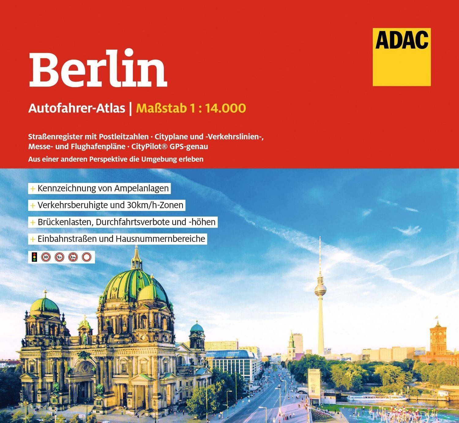 ADAC Autofahreratlas Berlin 1:14.000 / diverse