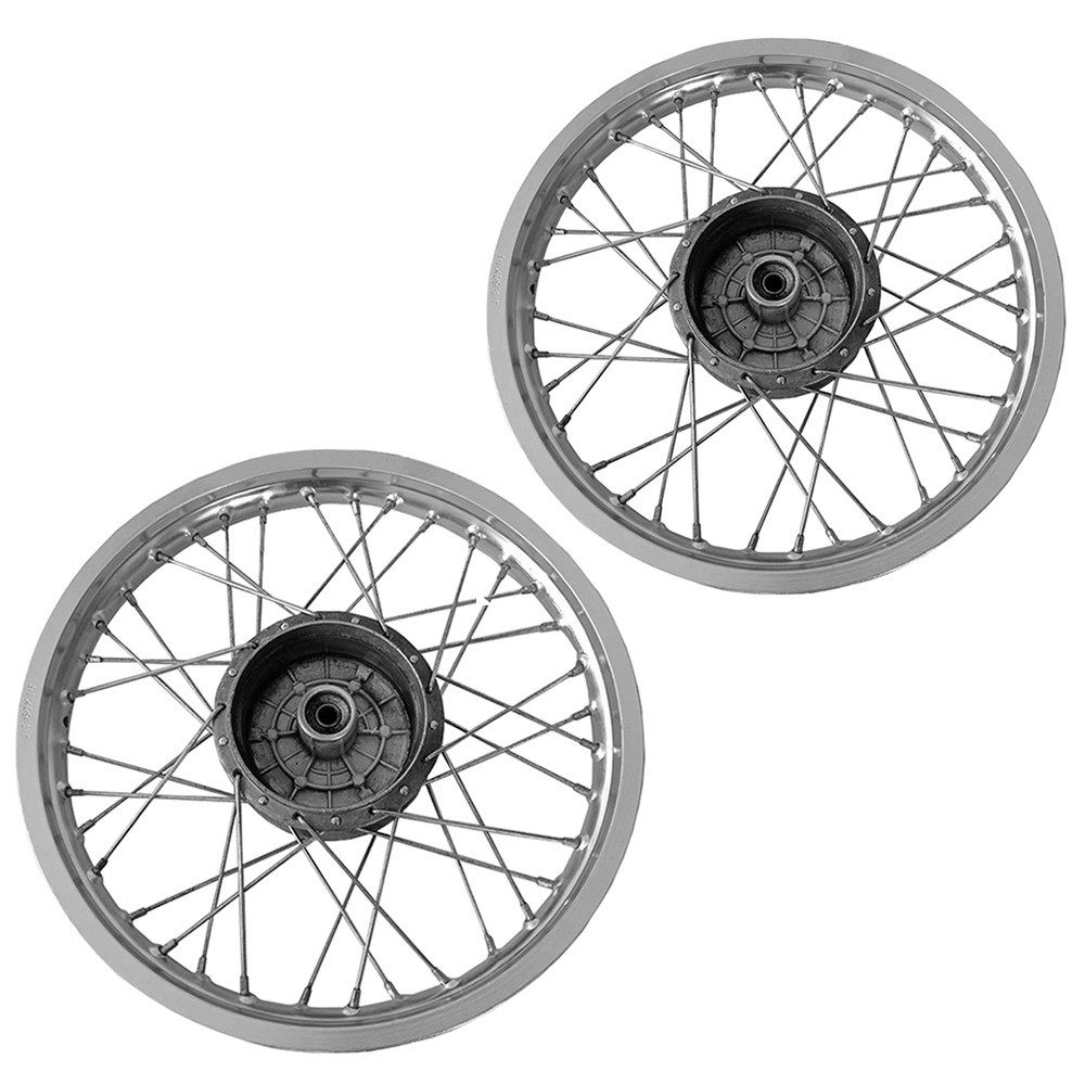 Craftride Schraube Set 2x Speichenrad Felge Stahl für Simson S51 S50 S70 Schwalbe KR51 St