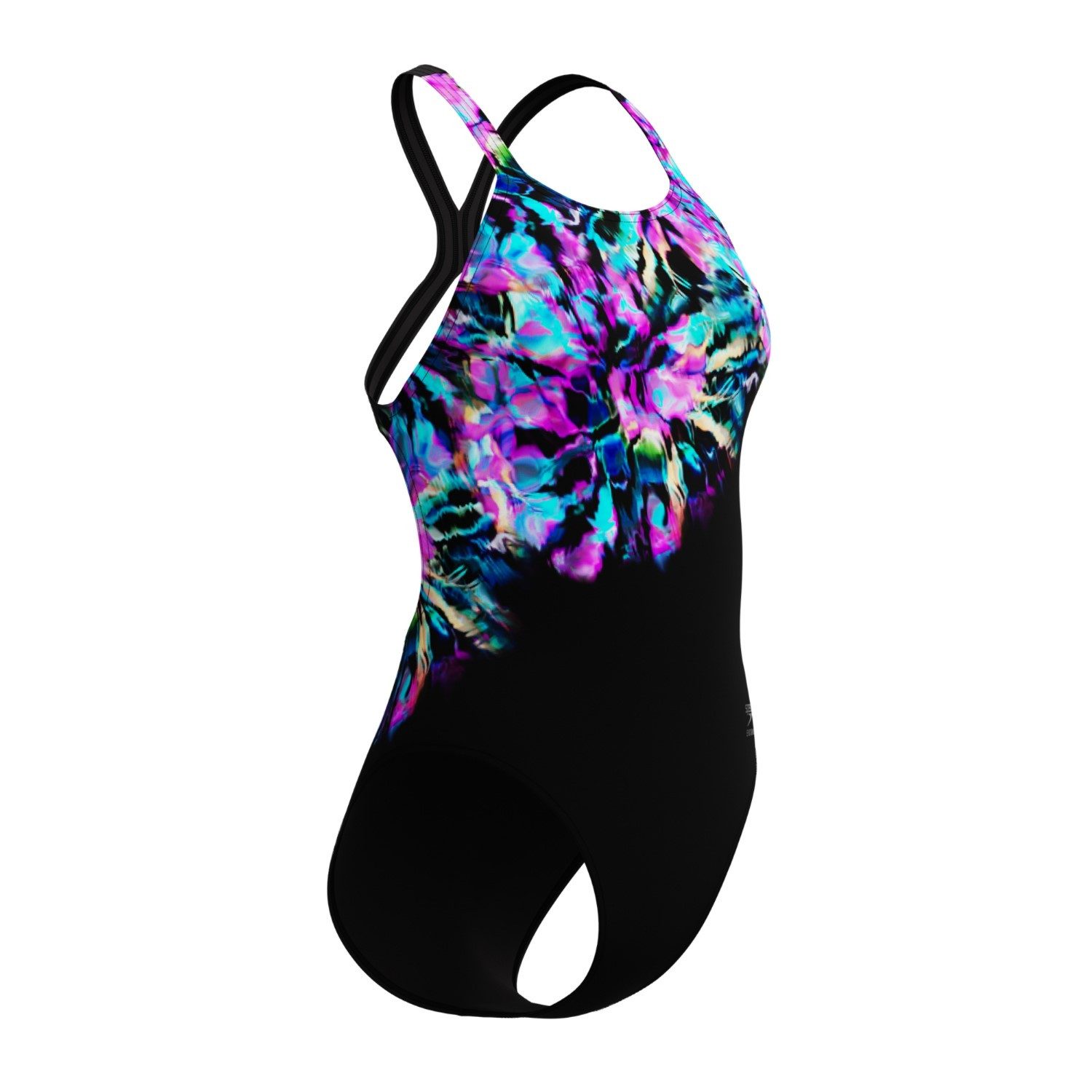 Speedo Badeanzug Club Training Powerback mit Sharping Effekt