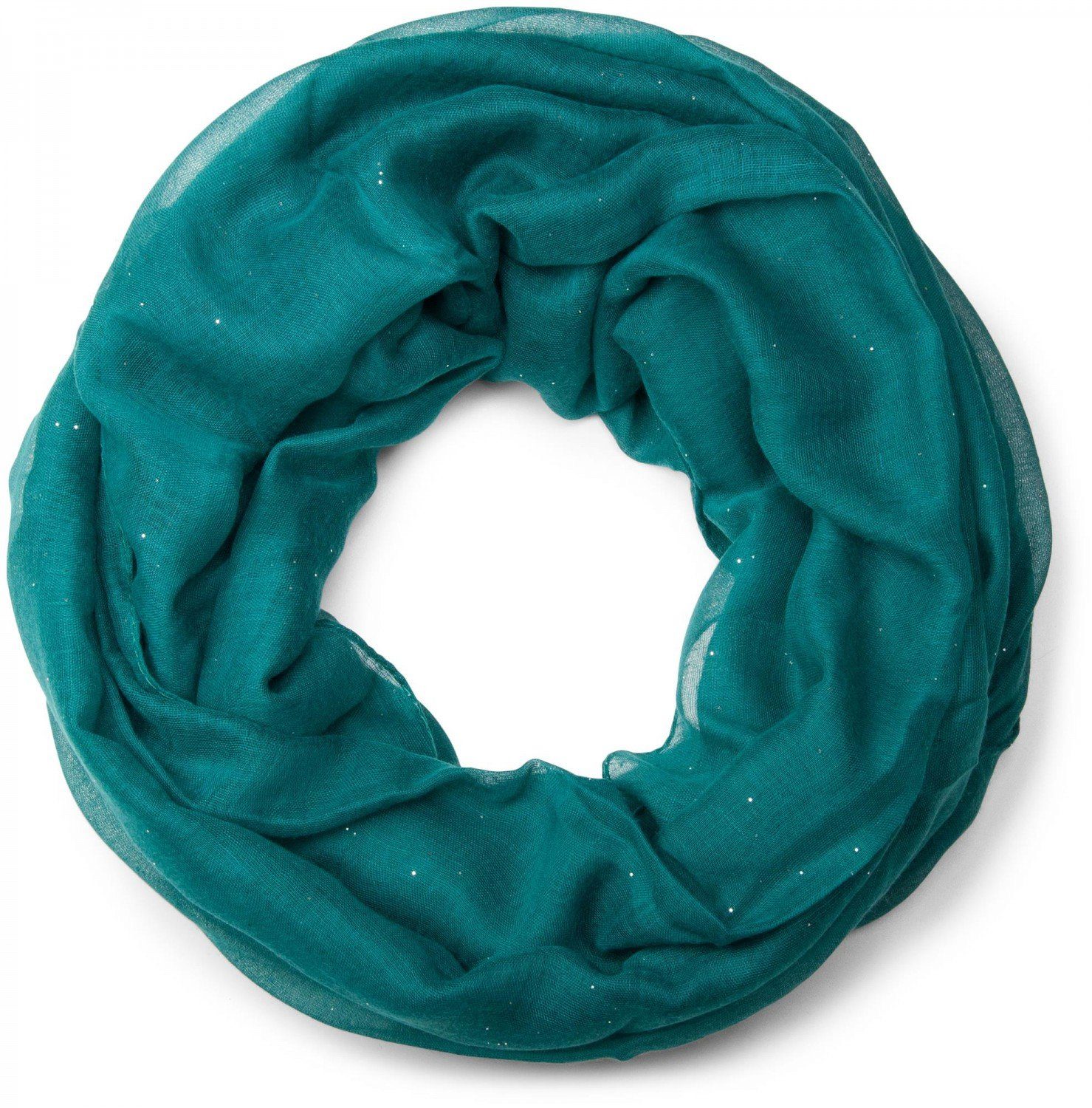 Loop Loop mit Glitzer unifarben