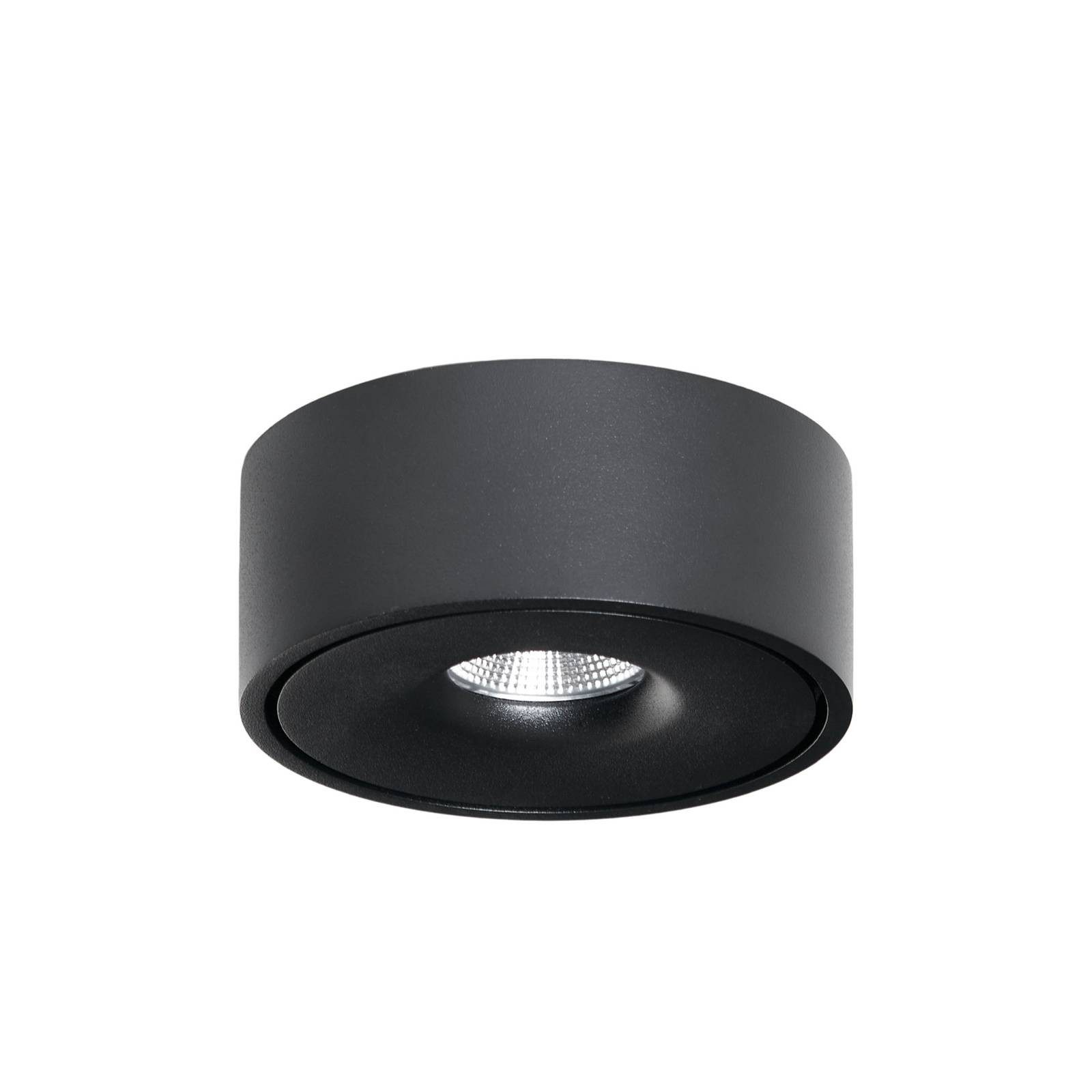 Arcchio Deckenleuchten Rotari, LED, Metall, Schwarz warmweiß IP20, LED 13,9 W gesamt, warmweiß