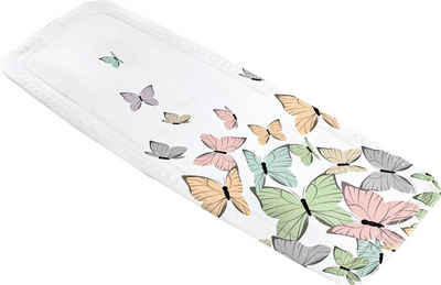 Kleine Wolke Wanneneinlage Butterflies, B: 36 cm, L: 92 cm, mit Schmetterlingen