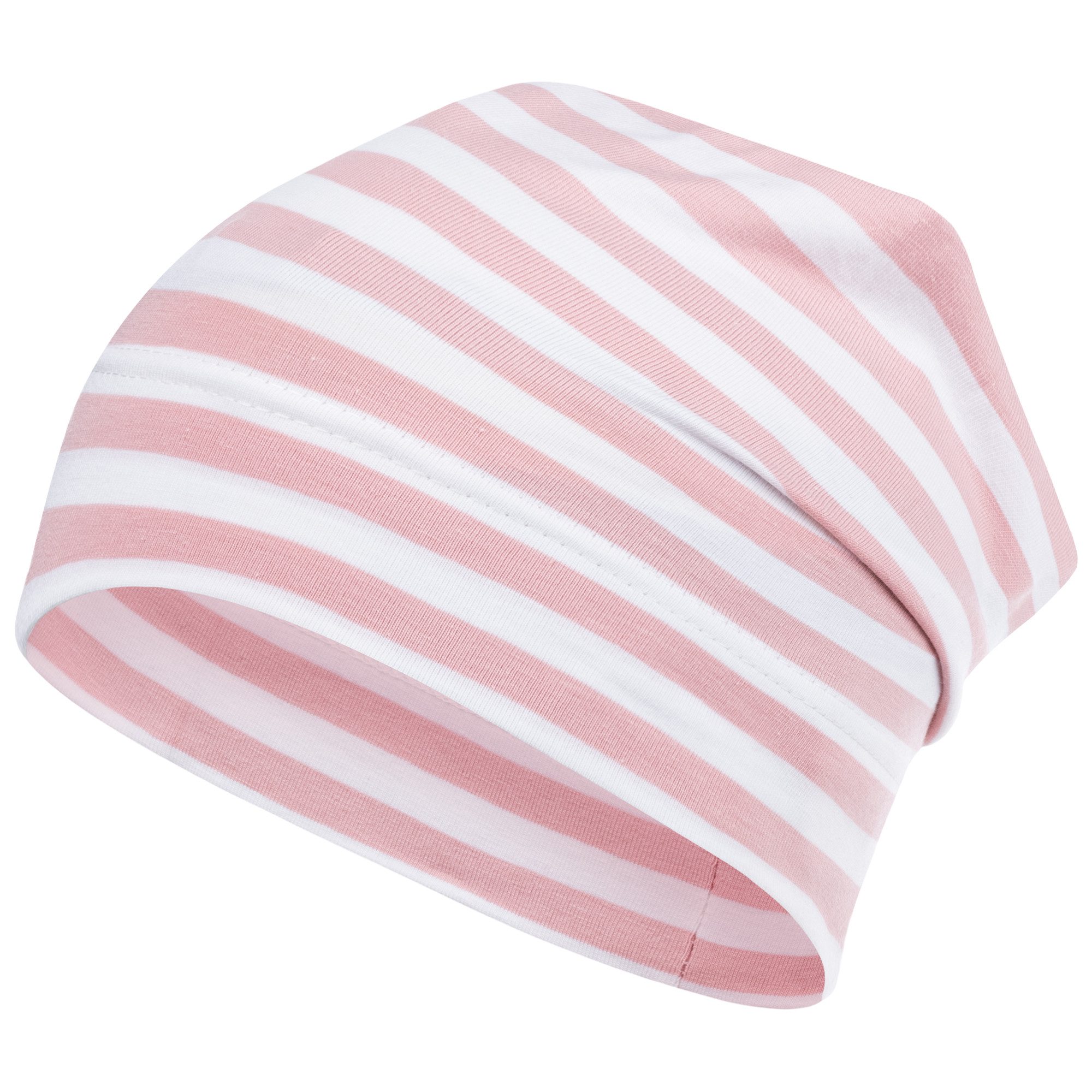 Jerseymütze Übergangsmütze gestreift Beanie
