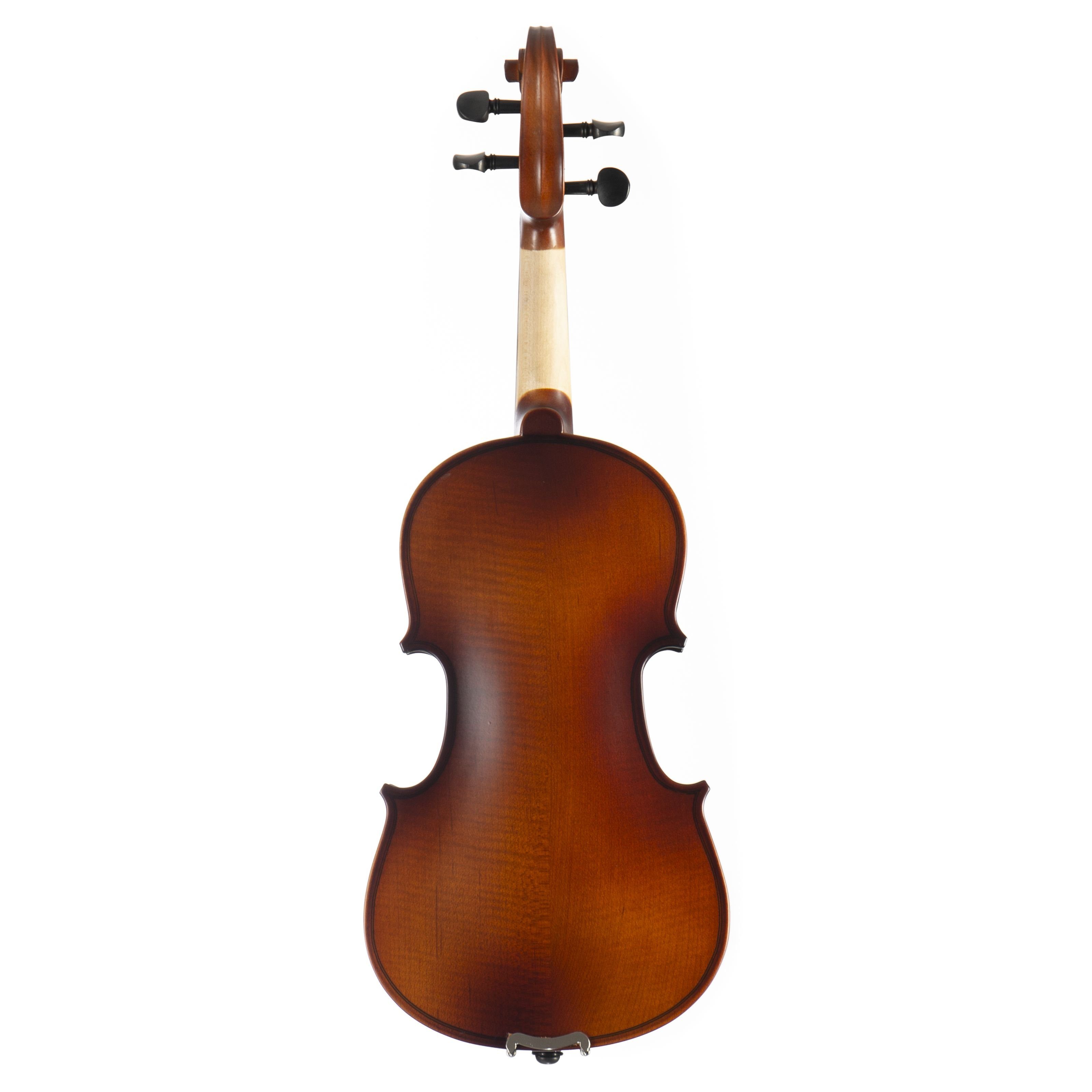 FAME Violine, FVN-115 Violine 1/4 Massiver Ahornkorpus Fichtendecke Ebenholzgriffbrett Guarneri-Kinnhalter Carbon-Saitenhalter Inklusive Etui Brasilholzbogen, Violinen / Geigen, Akustische Violinen, Violine 1/4, FVN-115, Massiver Ahornkorpus, Guarneri-Kinnhalter