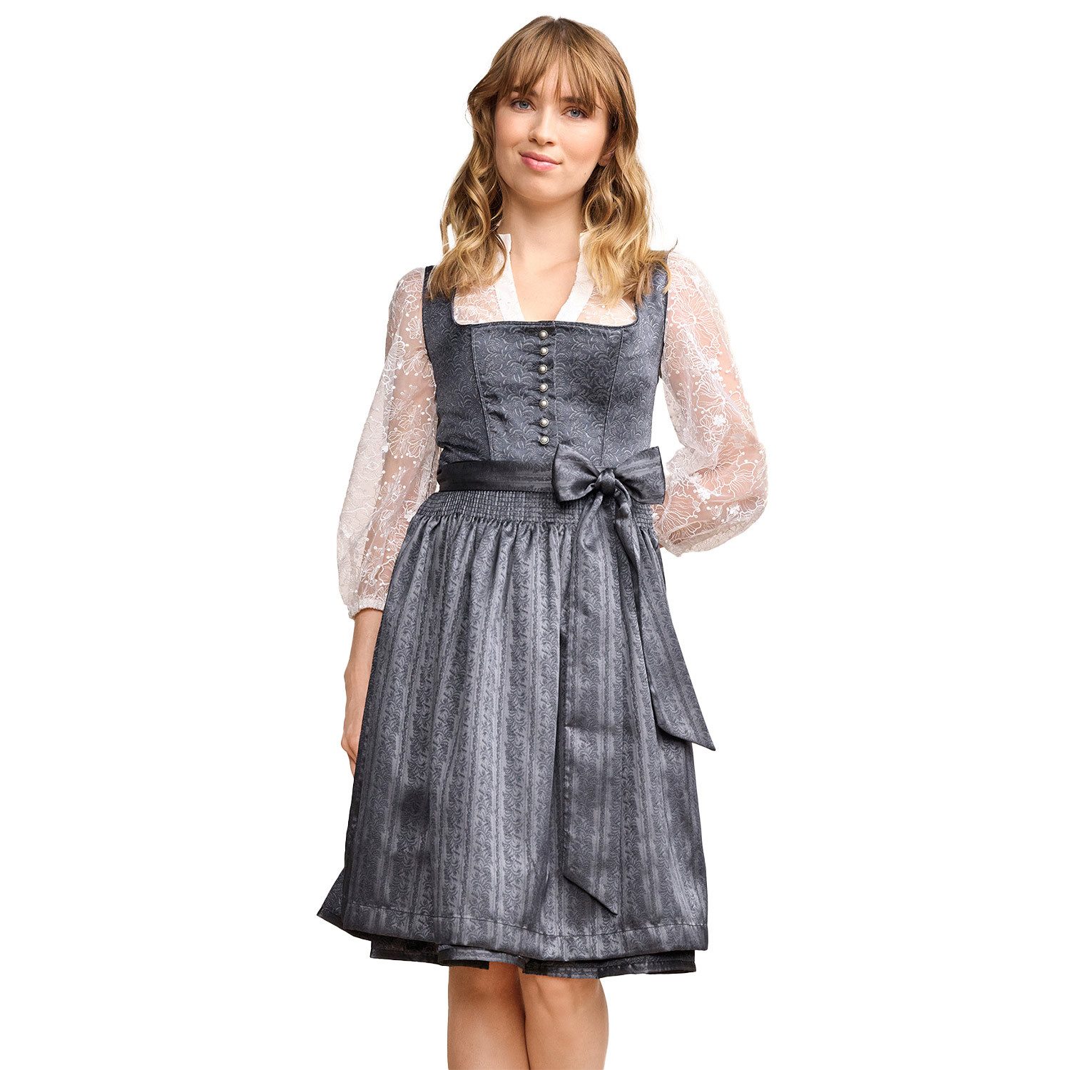 Krüger Madl Dirndl Krüger MADL Dirndl 'Diliana' 416569, Anthrazit 60