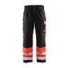 high vis rot/schwarz