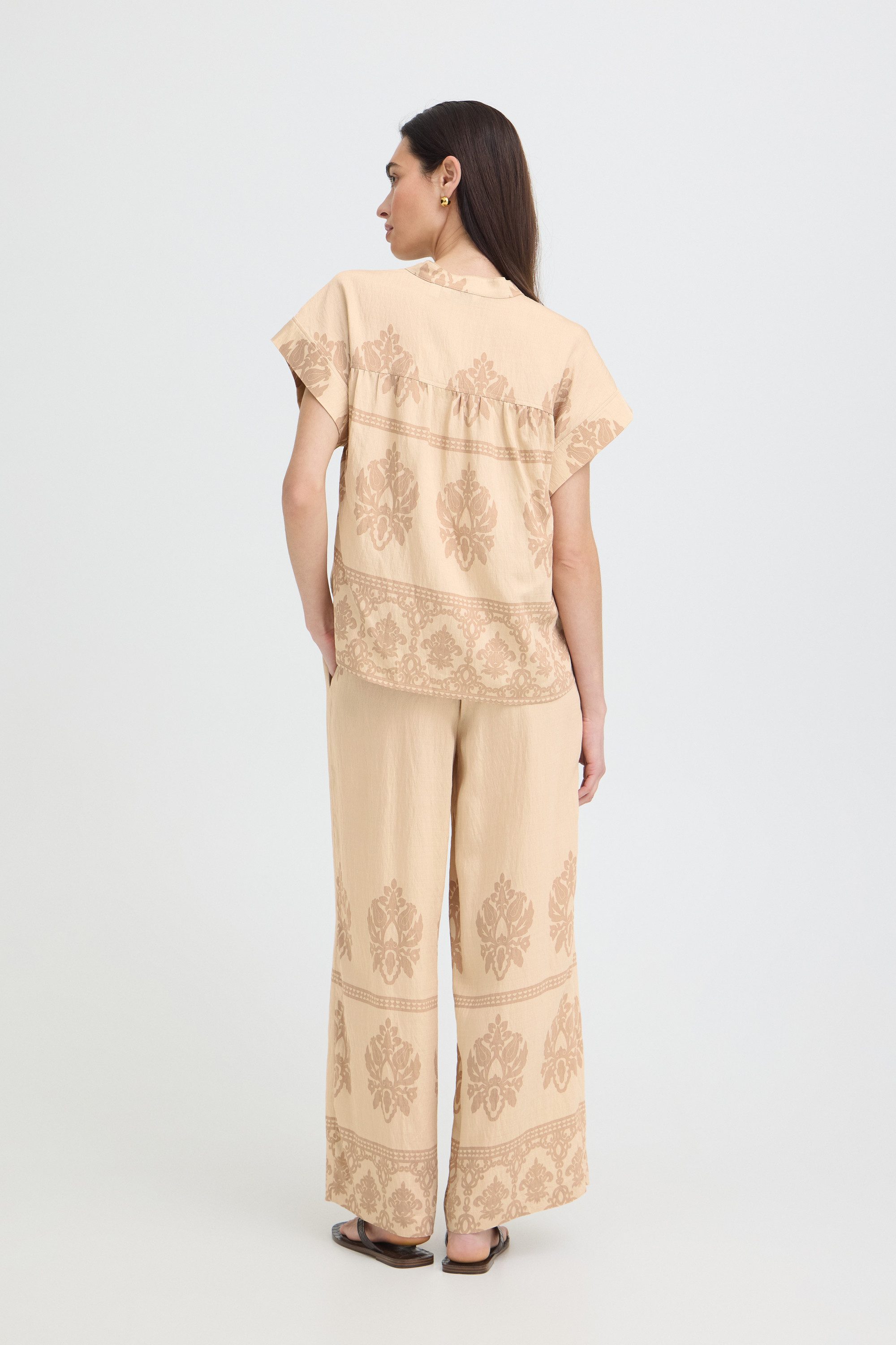 b.young Kurzarmbluse Kurzarm-Bluse BYJAYCE
