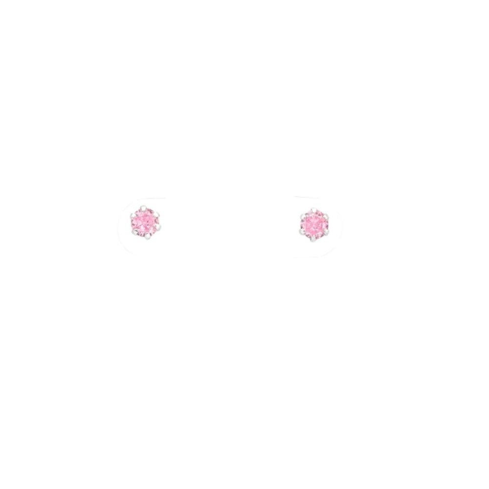 BUNGSA Ohrstecker-Set Ohrstecker rosa Paar (1 "you are Damen Silber (2 Kristall aus Ohrringe Ohrschmuck 925 2-tlg), fabulous" Stück)