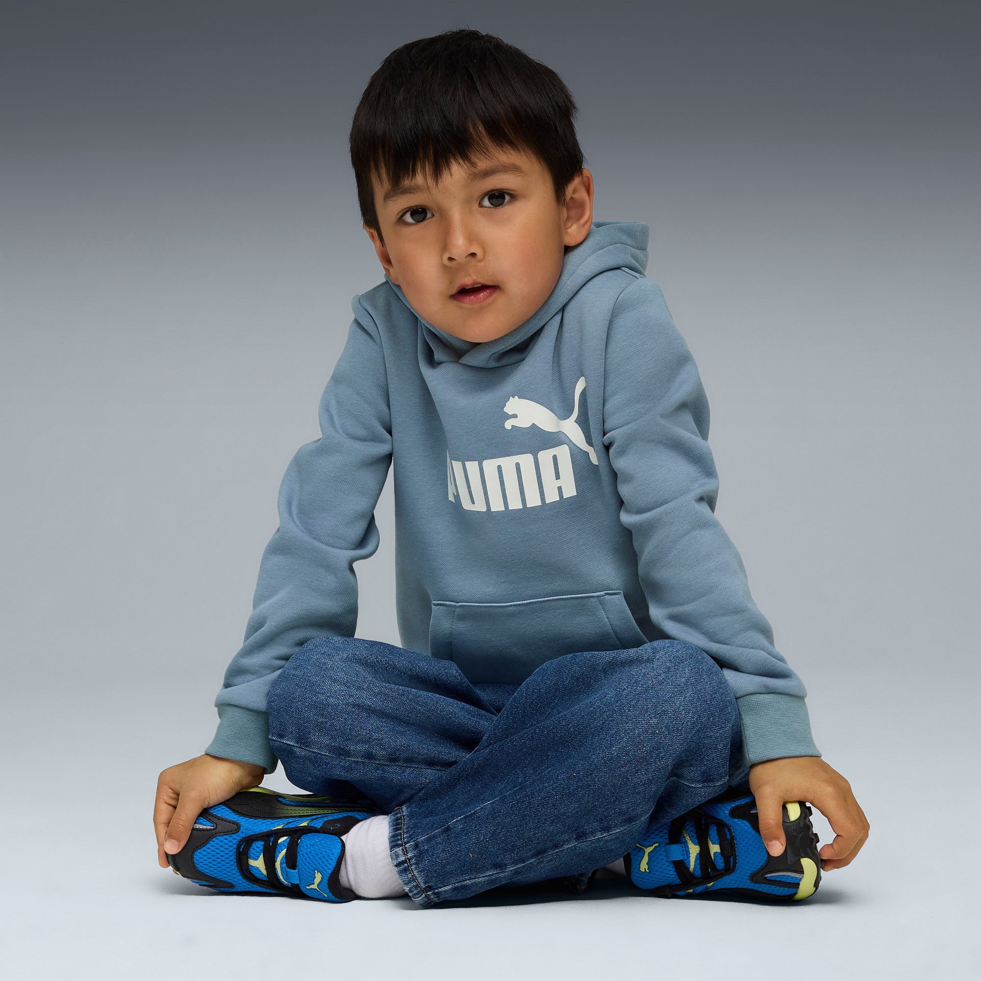 PUMA Kapuzensweatshirt ESS NO. 1 LOGO HOODIE FL PS mit Kapuze, mit gerippten Bündchen, mit Jerseyfutter